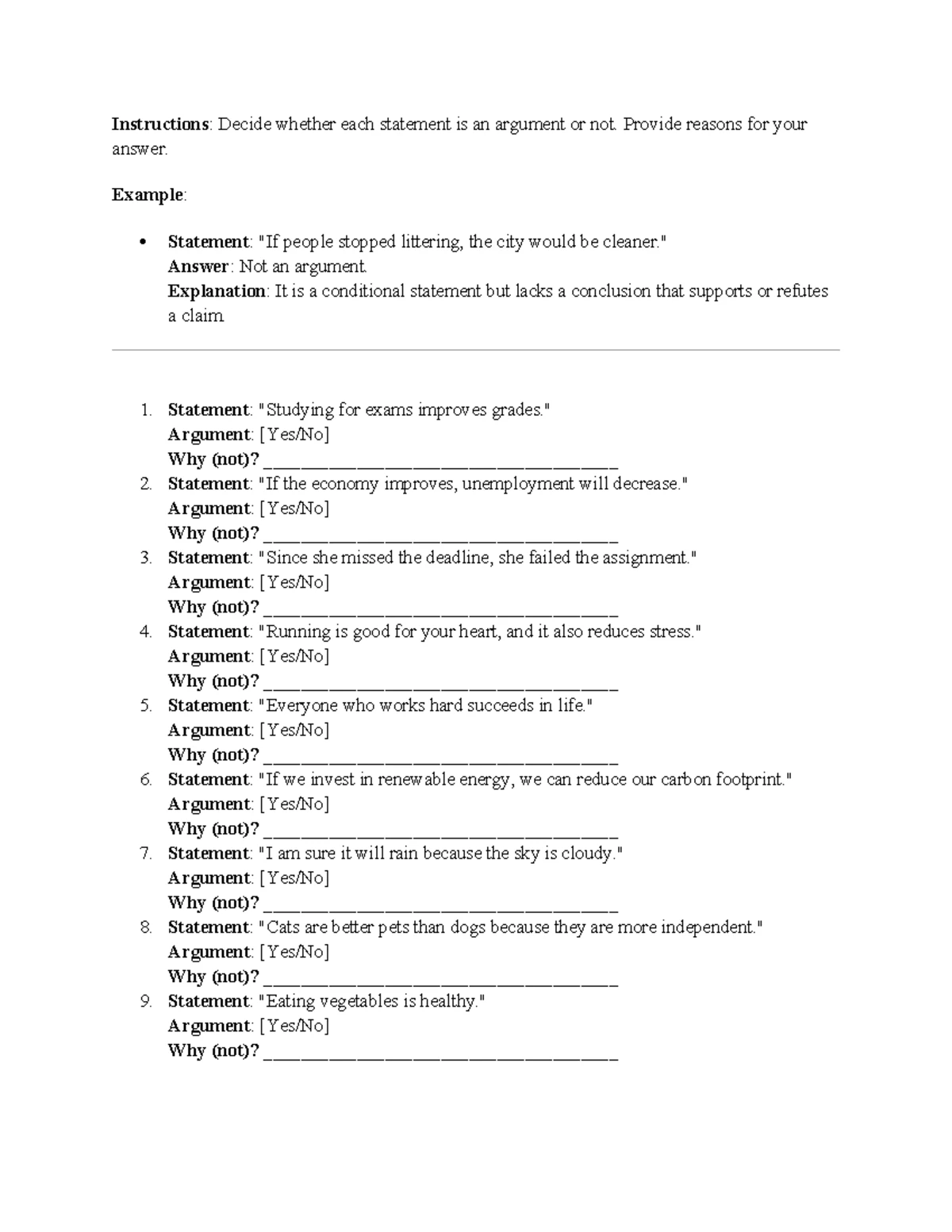 Identifying Logical Fallacies: A Comprehensive Guide - Studocu