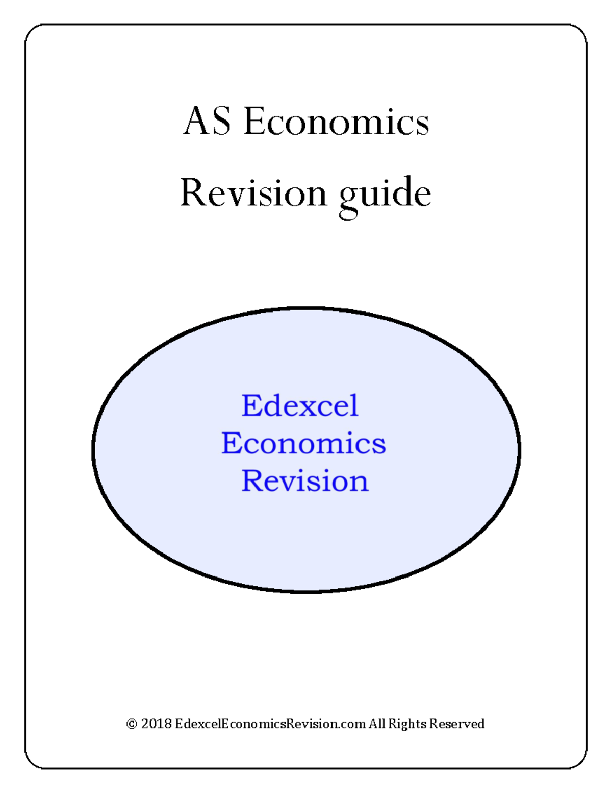 AS Economics Revision Guide 2018 - Edexcel Exam Prep - Studocu