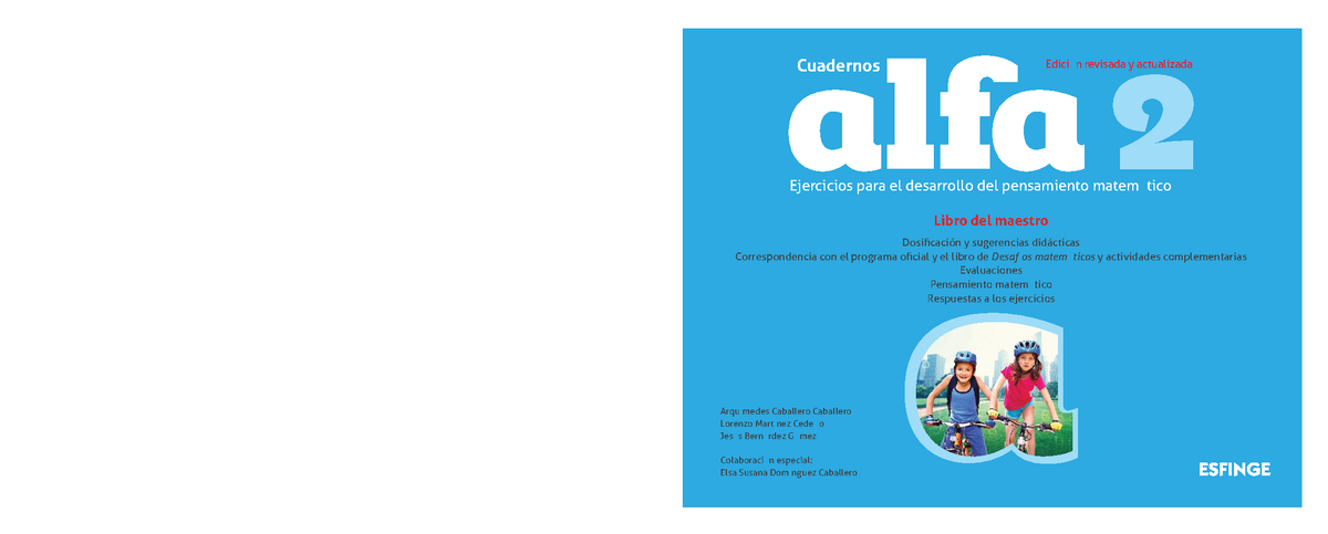 Cuadernos Alfa 2: Ejercicios de Matemáticas para el Maestro - Studocu