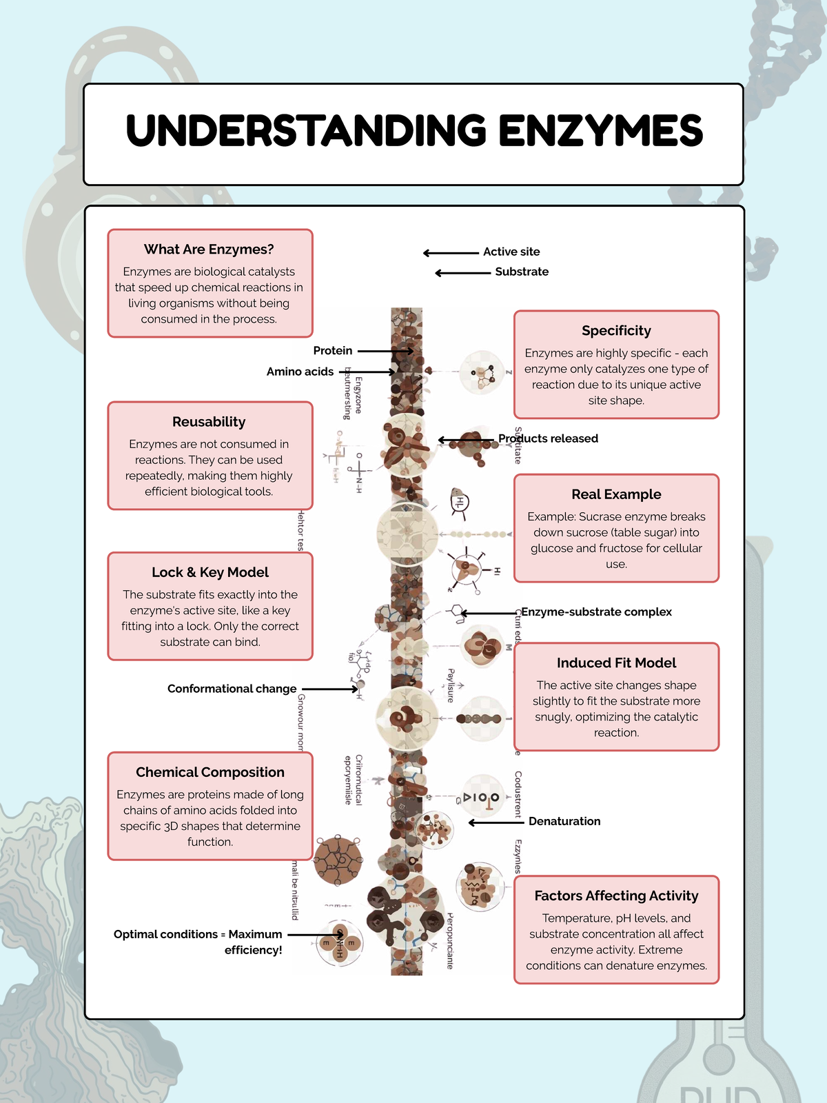 ENZ 101: Understanding Enzymes - Key Concepts and Models - Studocu