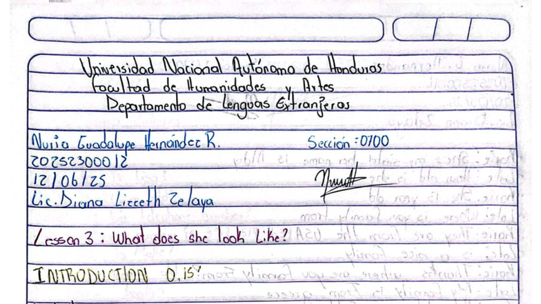 A2U C1 Reading Lesson 3: Describing People - Nuria Hernández - Studocu