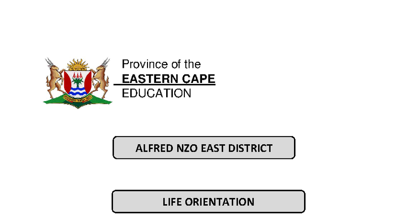 2023 GR 10 Life Orientation Final Exam Marking Guide - Eastern Cape ...