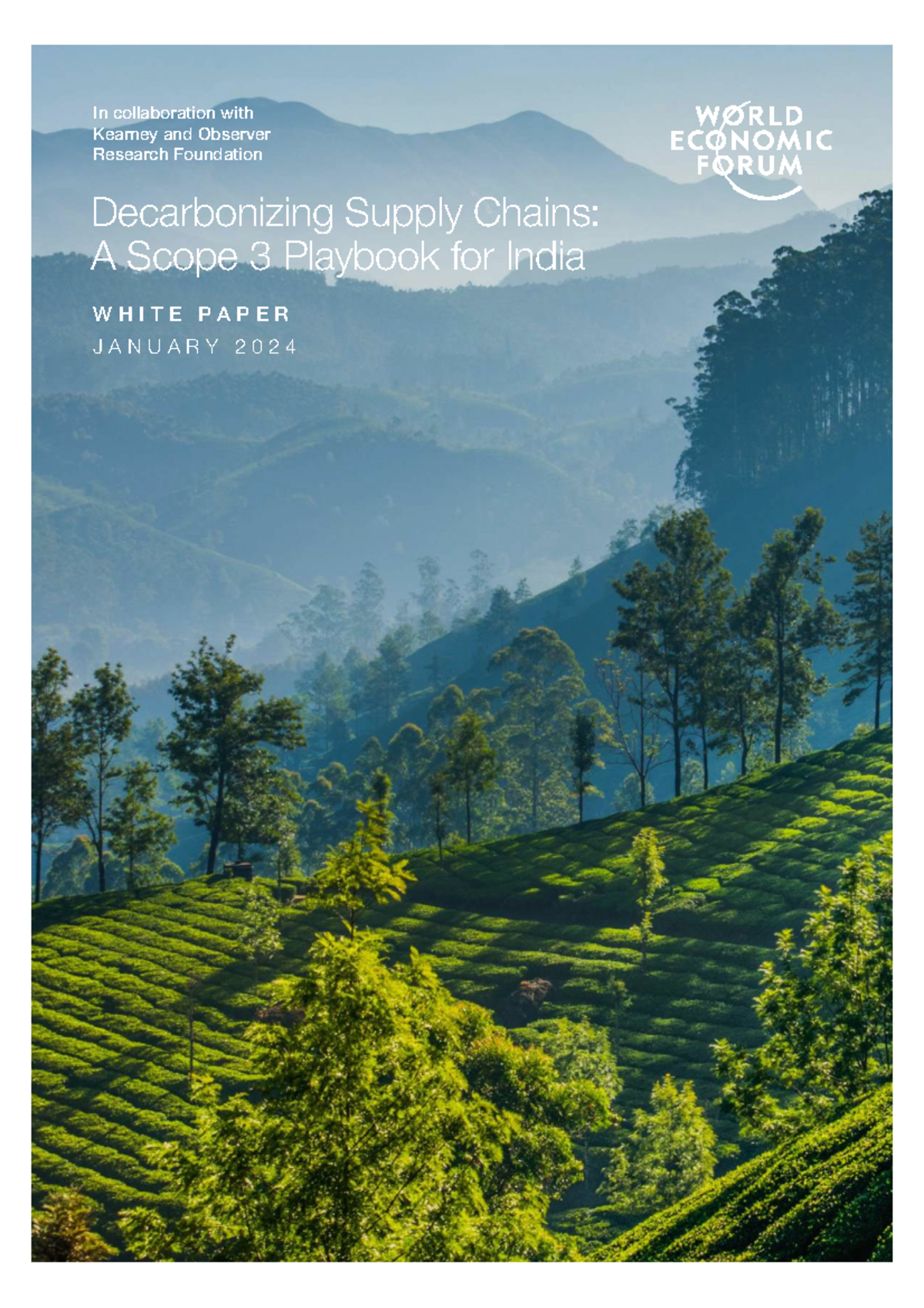 Decarbonizing Supply Chains: A Scope 3 Playbook for India (WEF 2024 ...