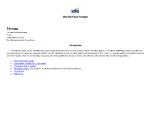 INT 220 Module Two Assignment - Part One: Common Information for Each ...