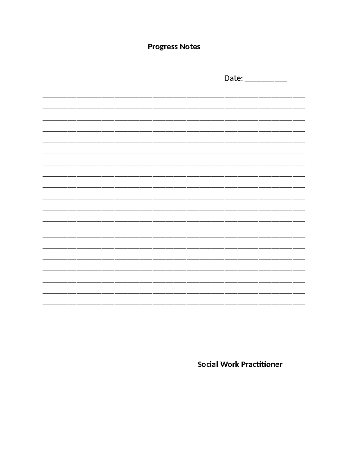 Progress Notes - Grade11 humanities and social sciences - Studocu