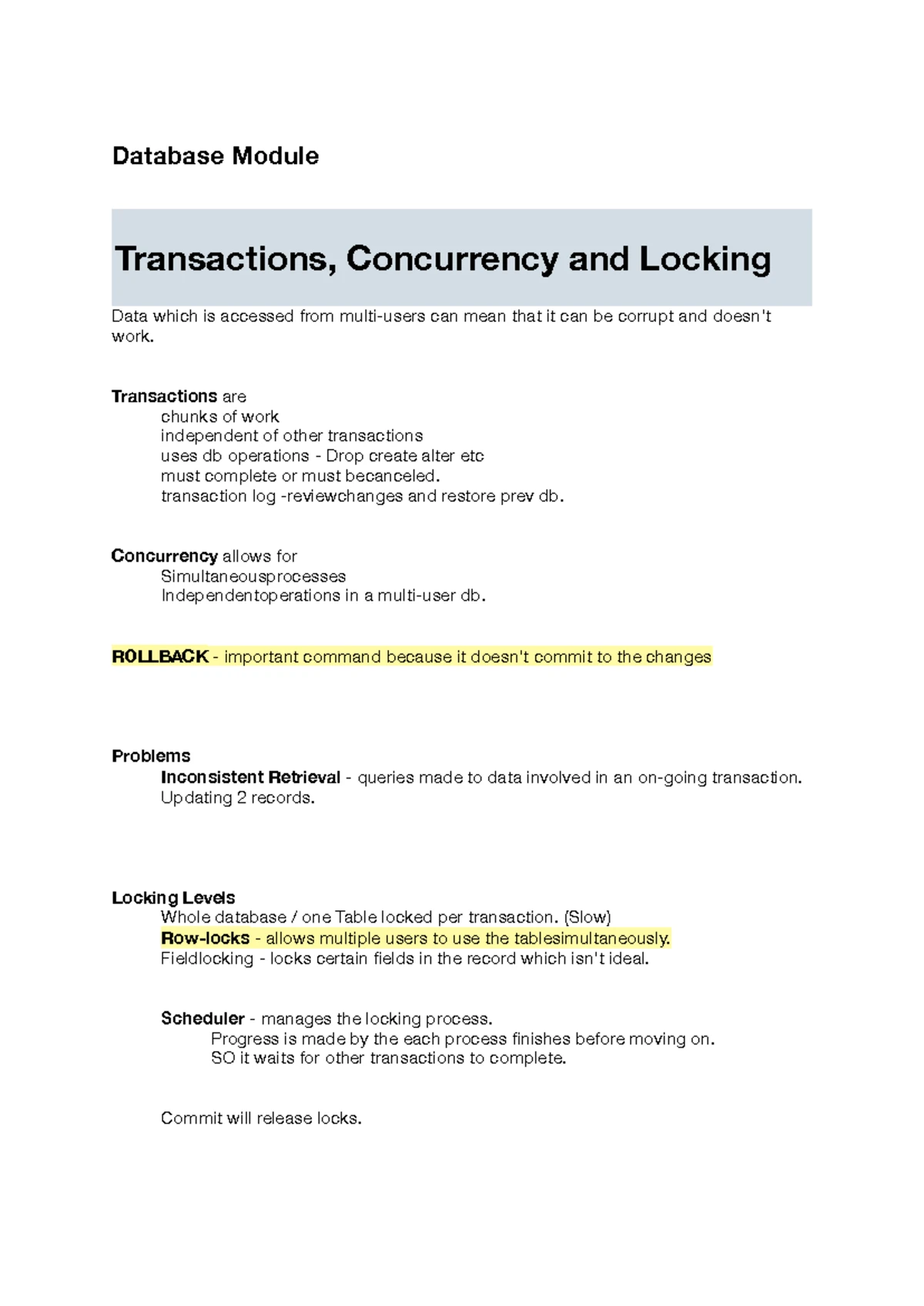 2023-24 DB CW: SQL Delivery System Assessment Report (SET08120 ...