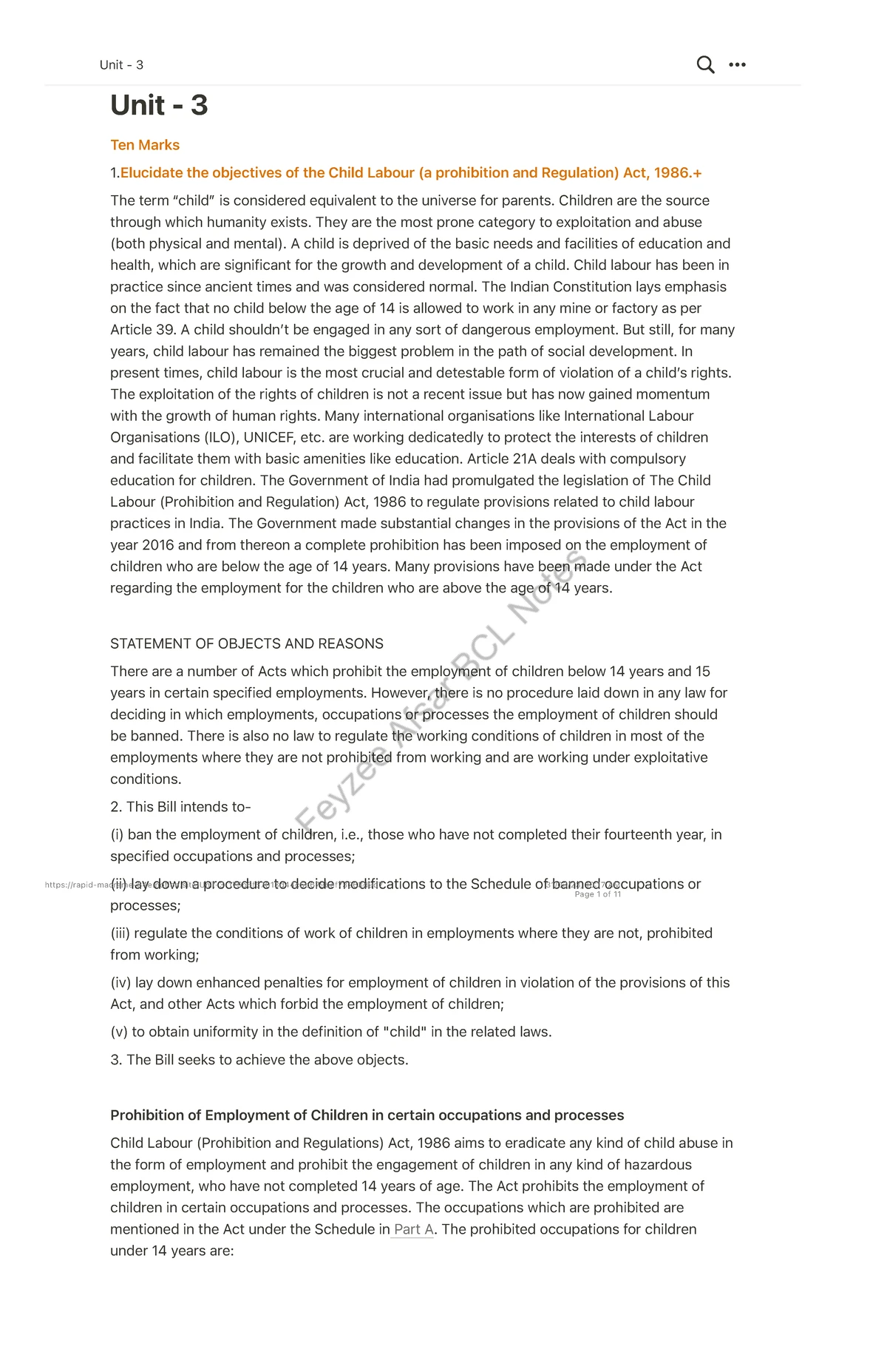 Unit 3 Ll Unit 3 Labour Law 2 Uni 3 Dn Huid Jalouryatubalan