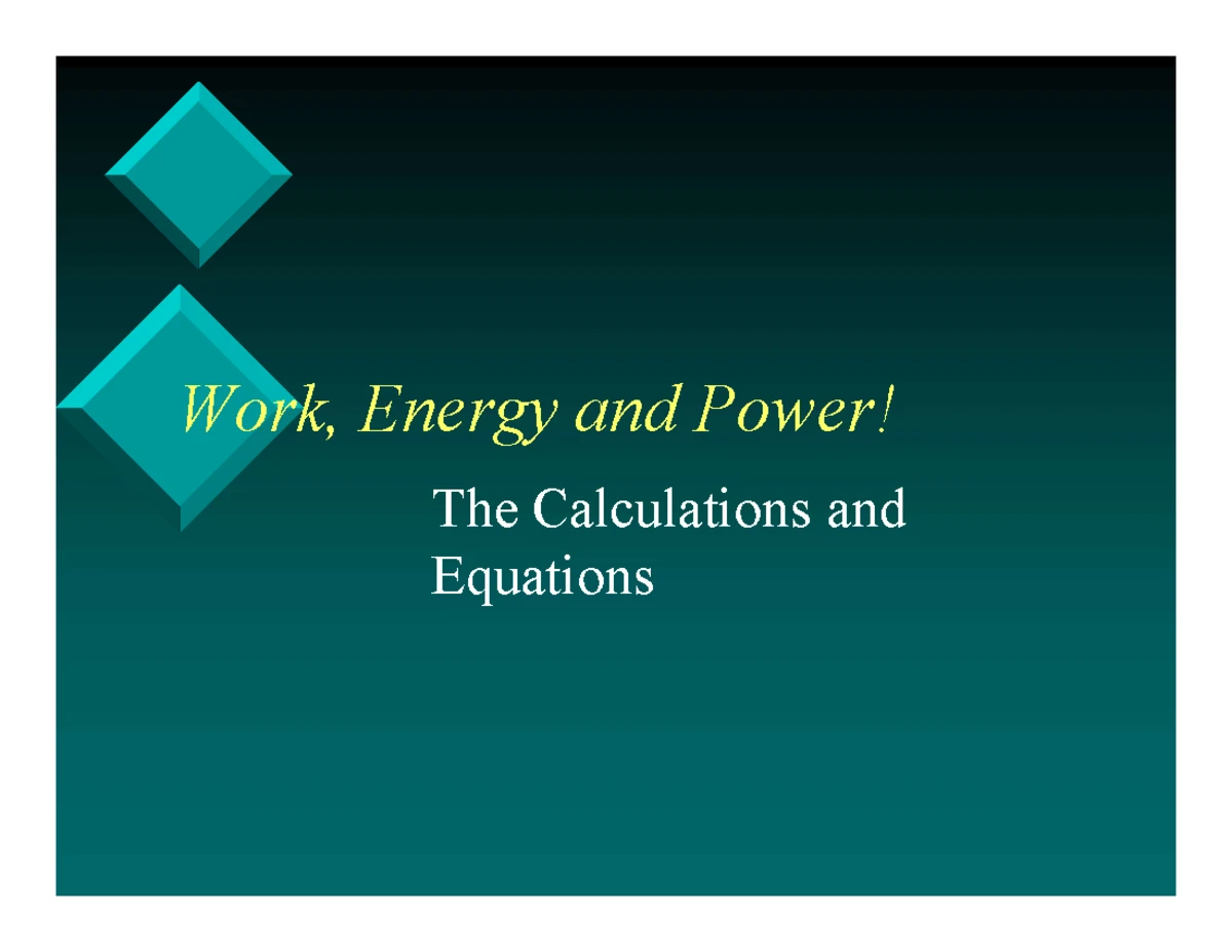 Basic Phyics - BASIC PHYICS OUTLINE Thermodynamic Thermal energy Heat ...