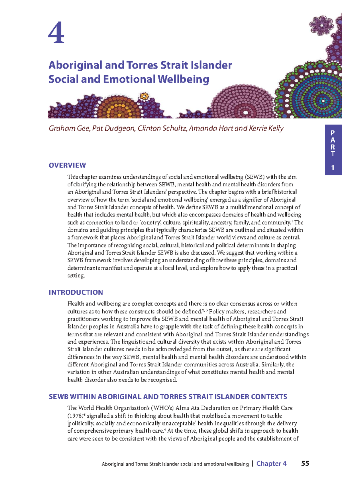 ATSI SEWB Chapter: Understanding Aboriginal and Torres Strait Islander ...