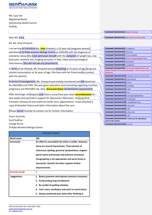 50 Writing Task Sample Letters Oet Writing Wokbook - 50 MEDICAL WRITING ...