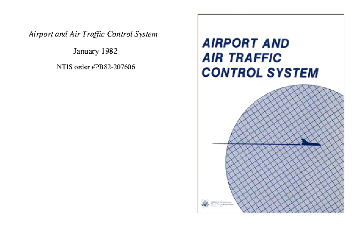8202 - Describes about air traffic control system (ATC). The main ...