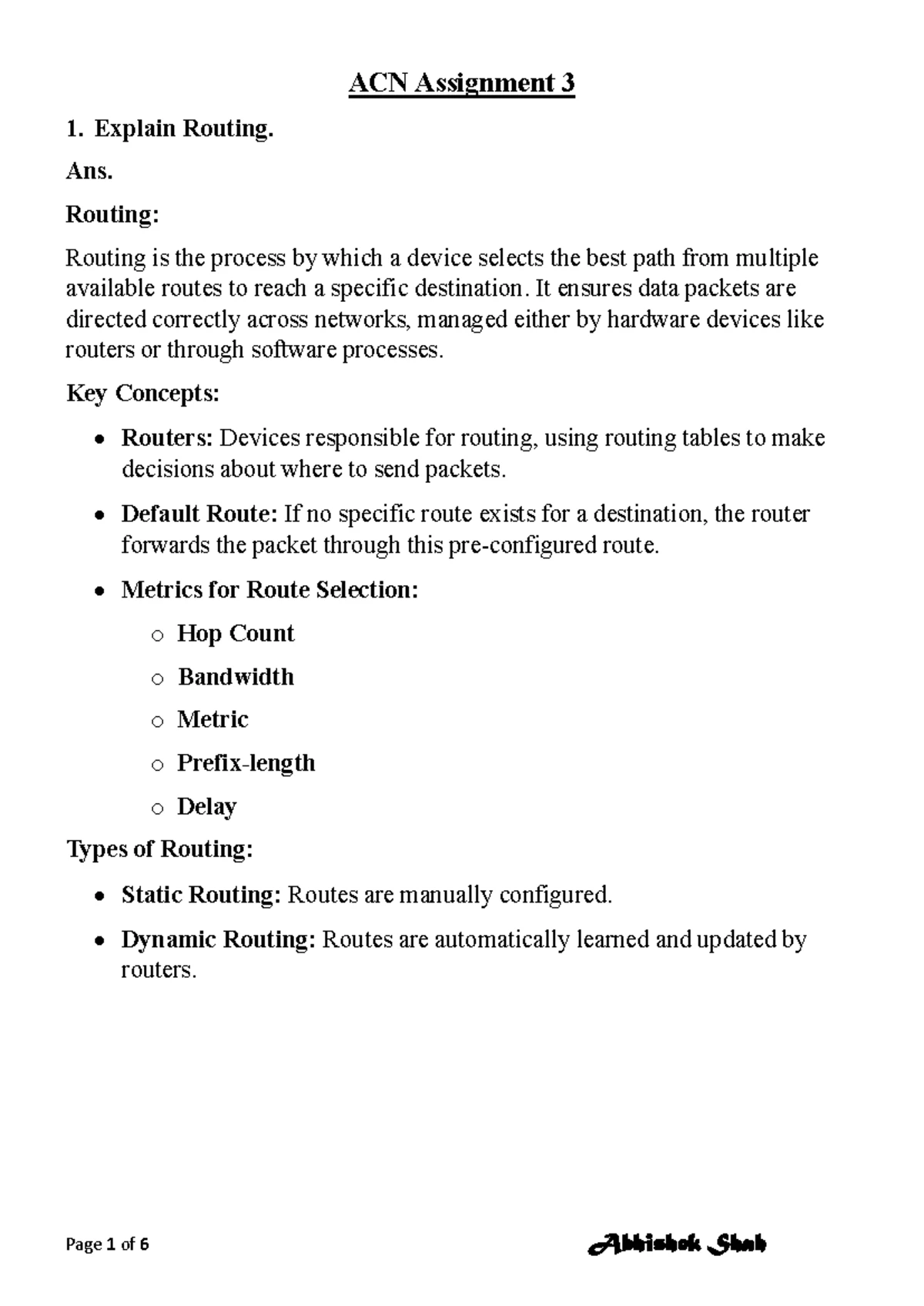 ACN Midterm 2 Exam Solutions: Networking Protocols & Headers - Studocu