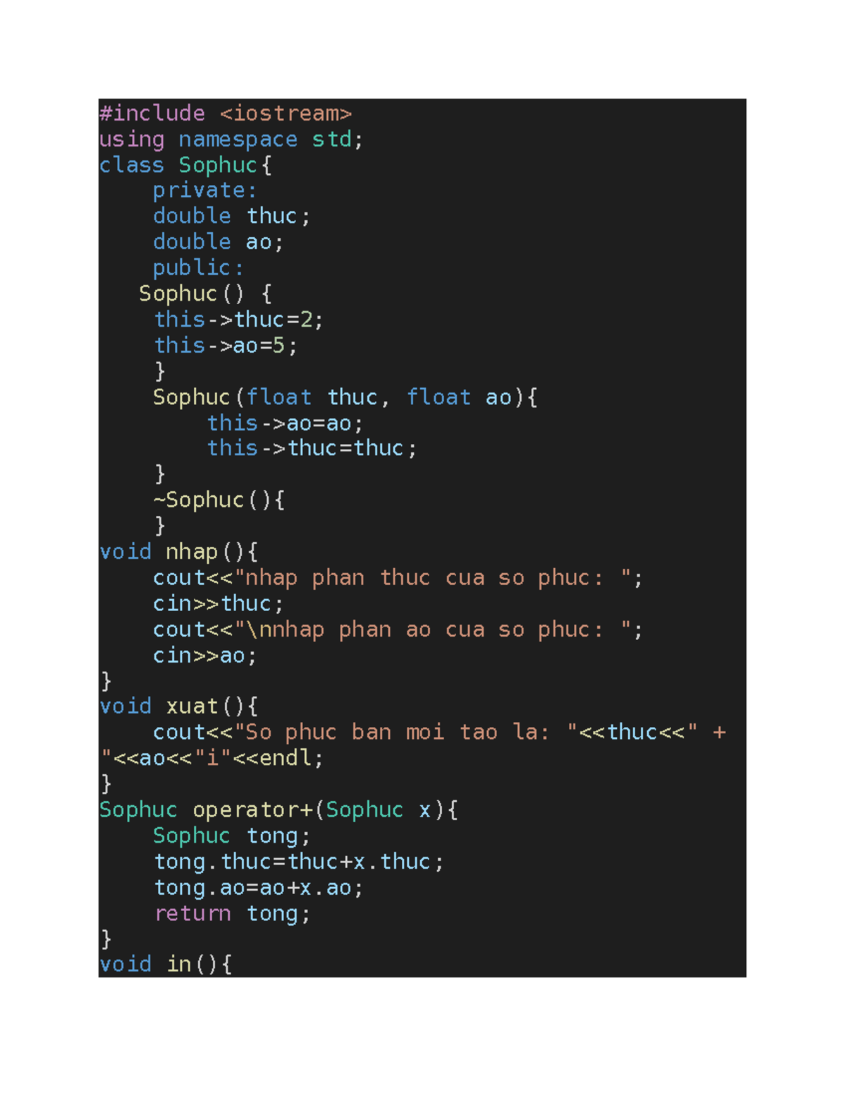 C++ Class Implementation: Complex Numbers and Polynomials - Studocu