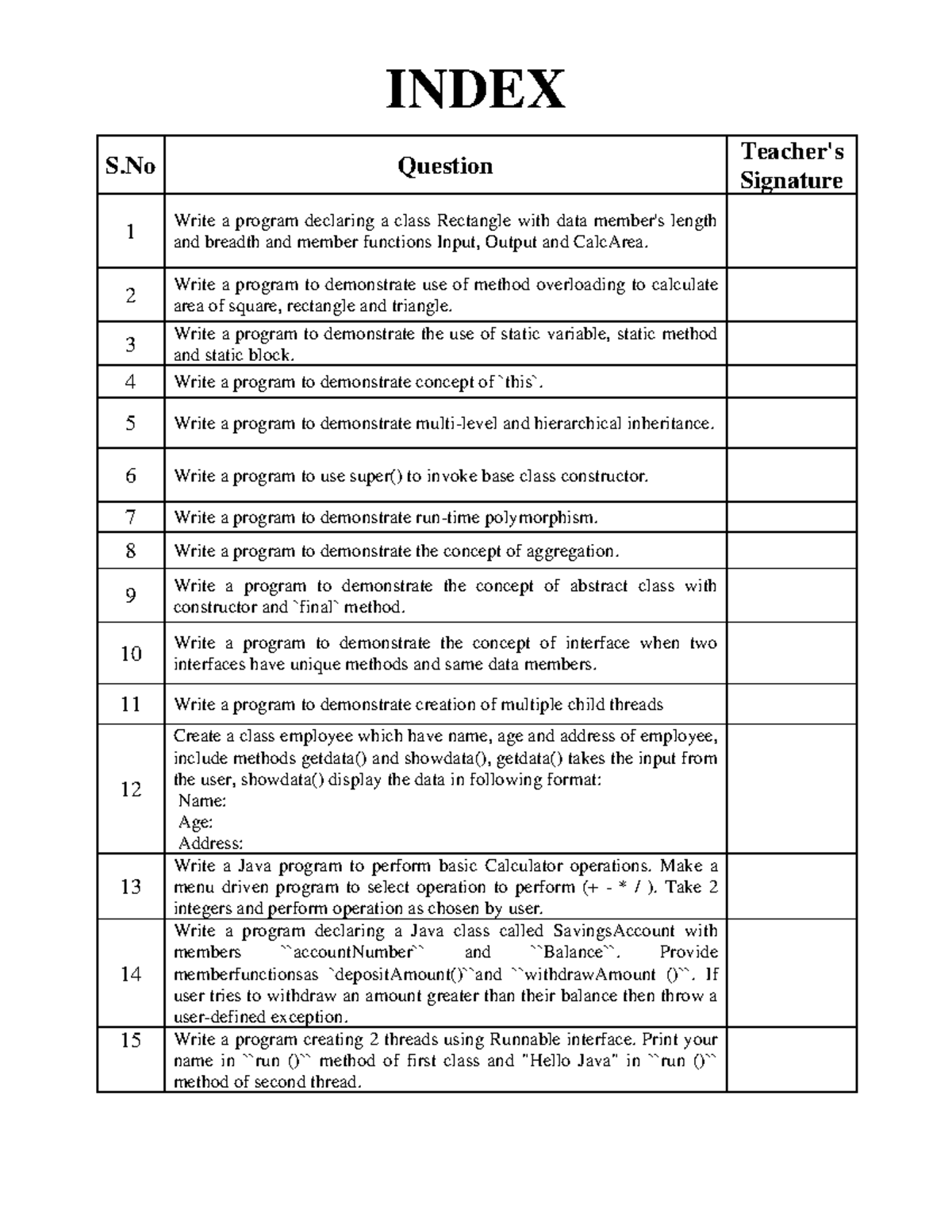 Java Programming Concepts: Class, Inheritance, and Polymorphism (CS101 ...