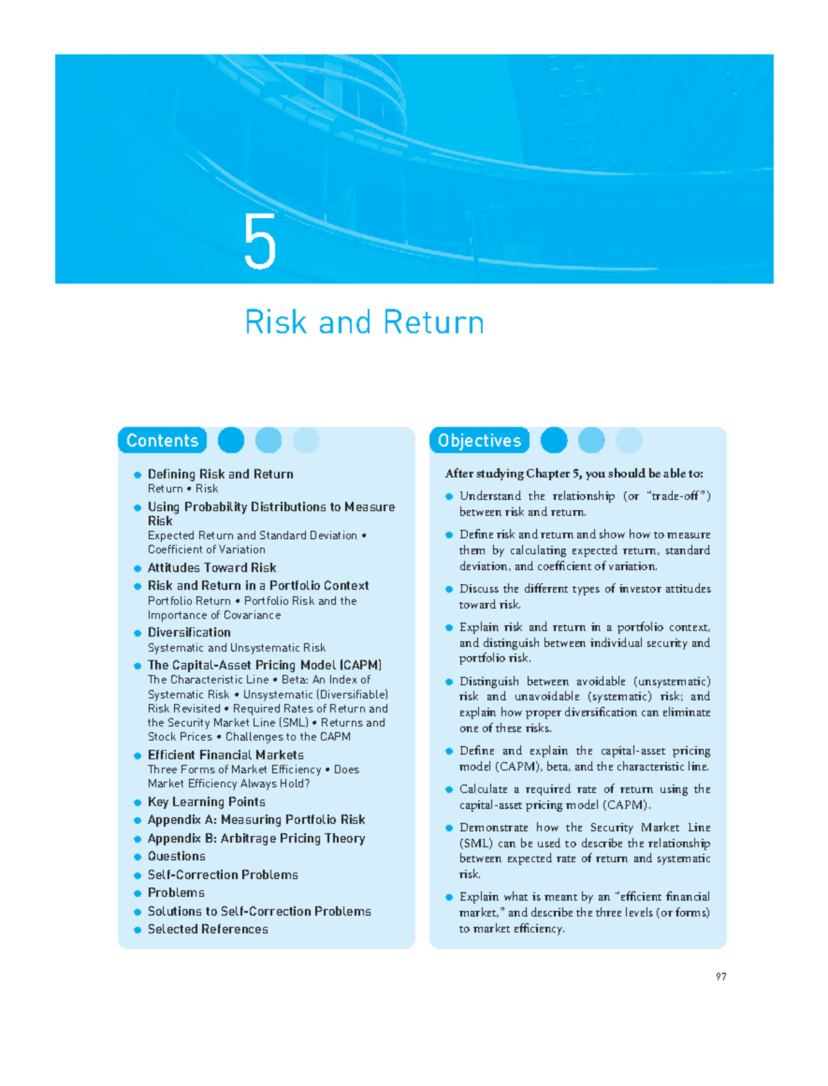 FM I - Chapter 4: An In-Depth Study of Risk and Return - Studocu