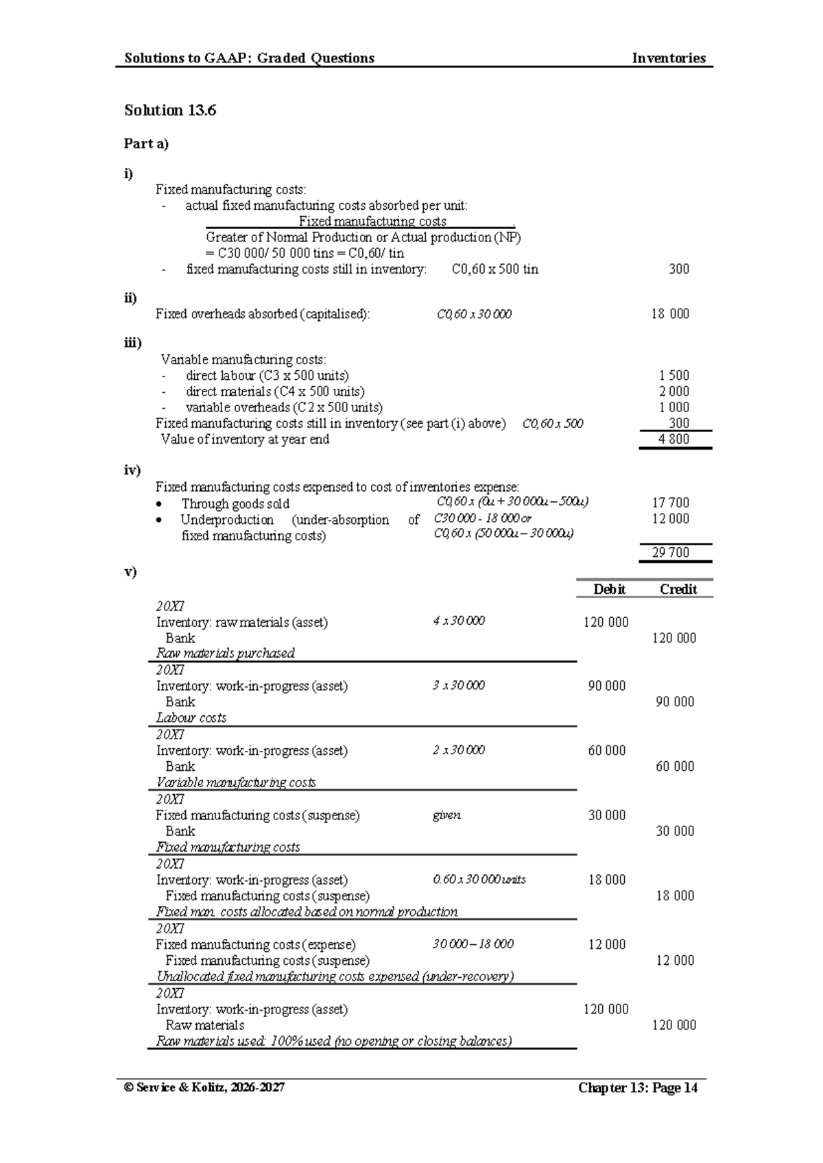 Solutions to GAAP: Graded Questions on Inventories (T8) - Studocu
