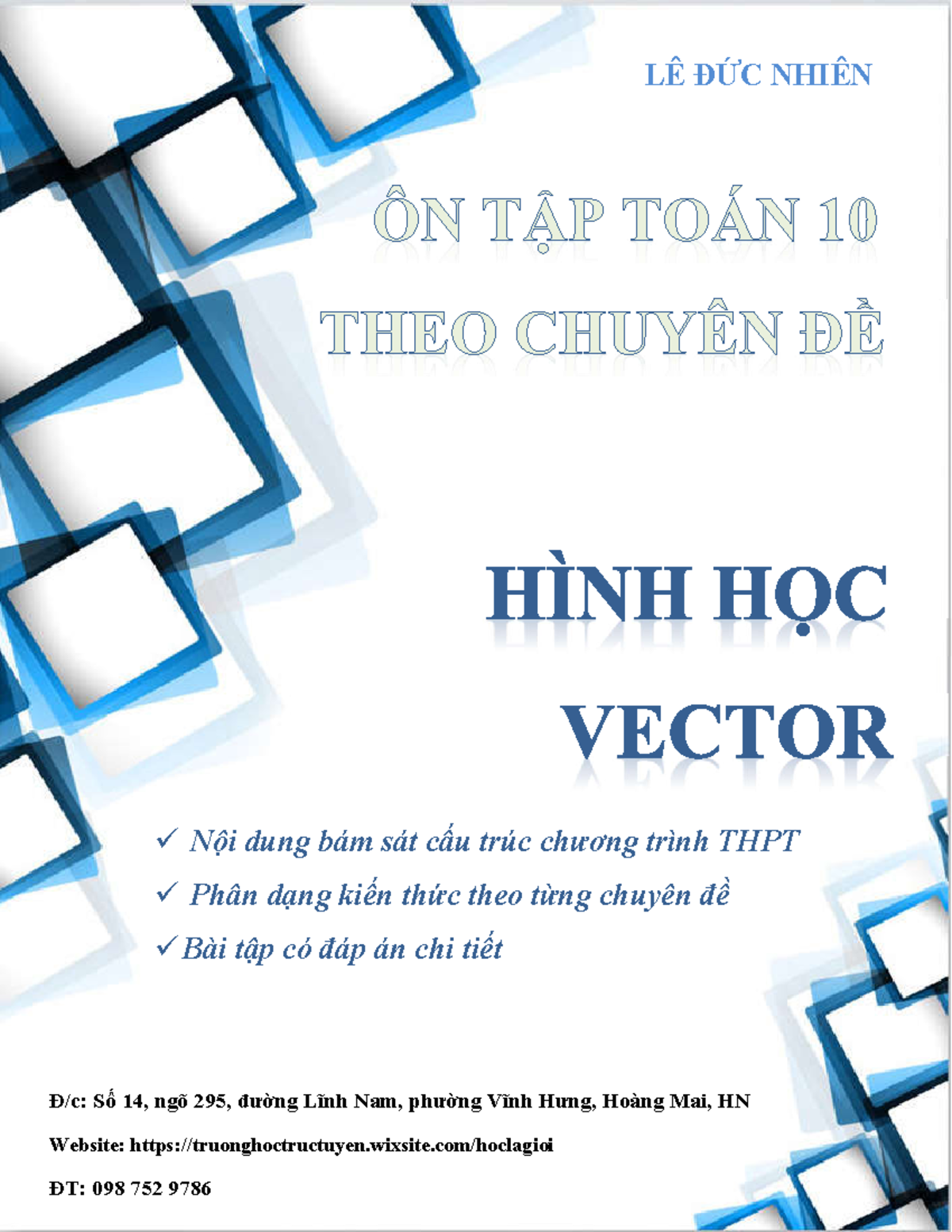 Tài liệu học toán vector lớp 10: Bài tập & phân dạng kiến thức - Studocu