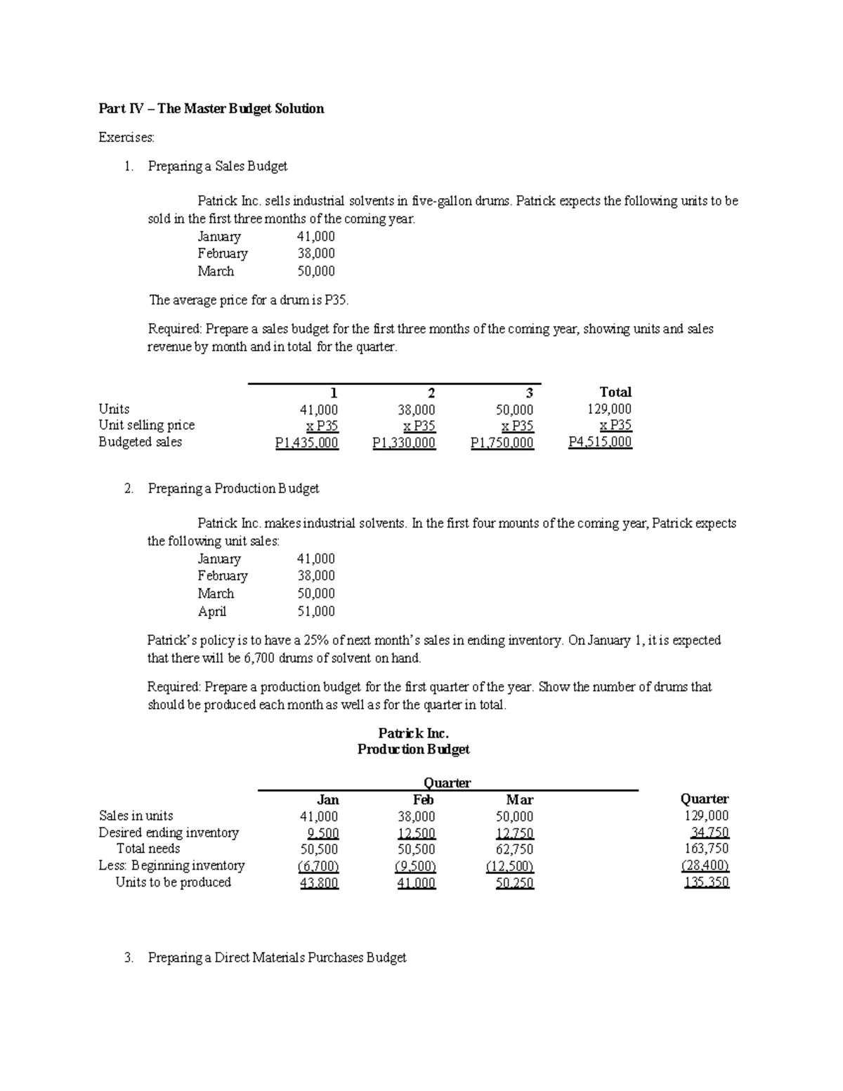 Business Combination - Answer KEY (Solving) Part 1 - ABC Co. XYZ, Inc ...