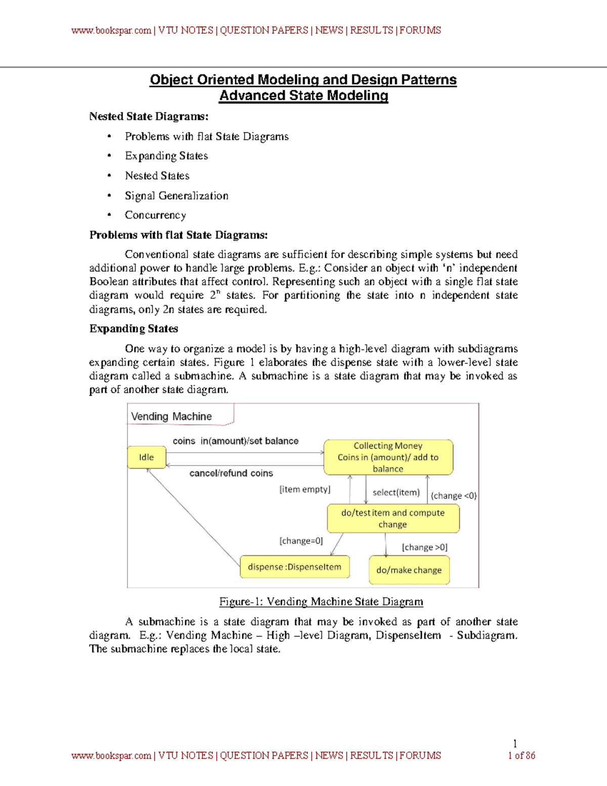 Object Oriented Modeling and Design Patterns - 1 Object Oriented ...