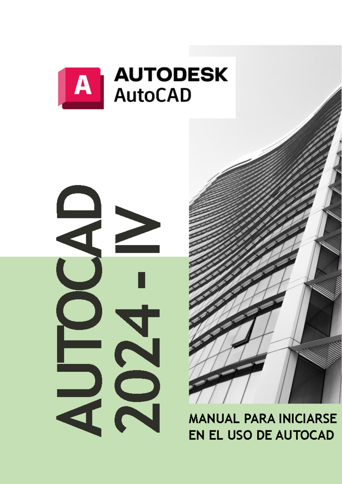 AUTOCAD 2024 IV - MANUAL DE INICIO Y DISEÑO EN AUTOCAD - Studocu