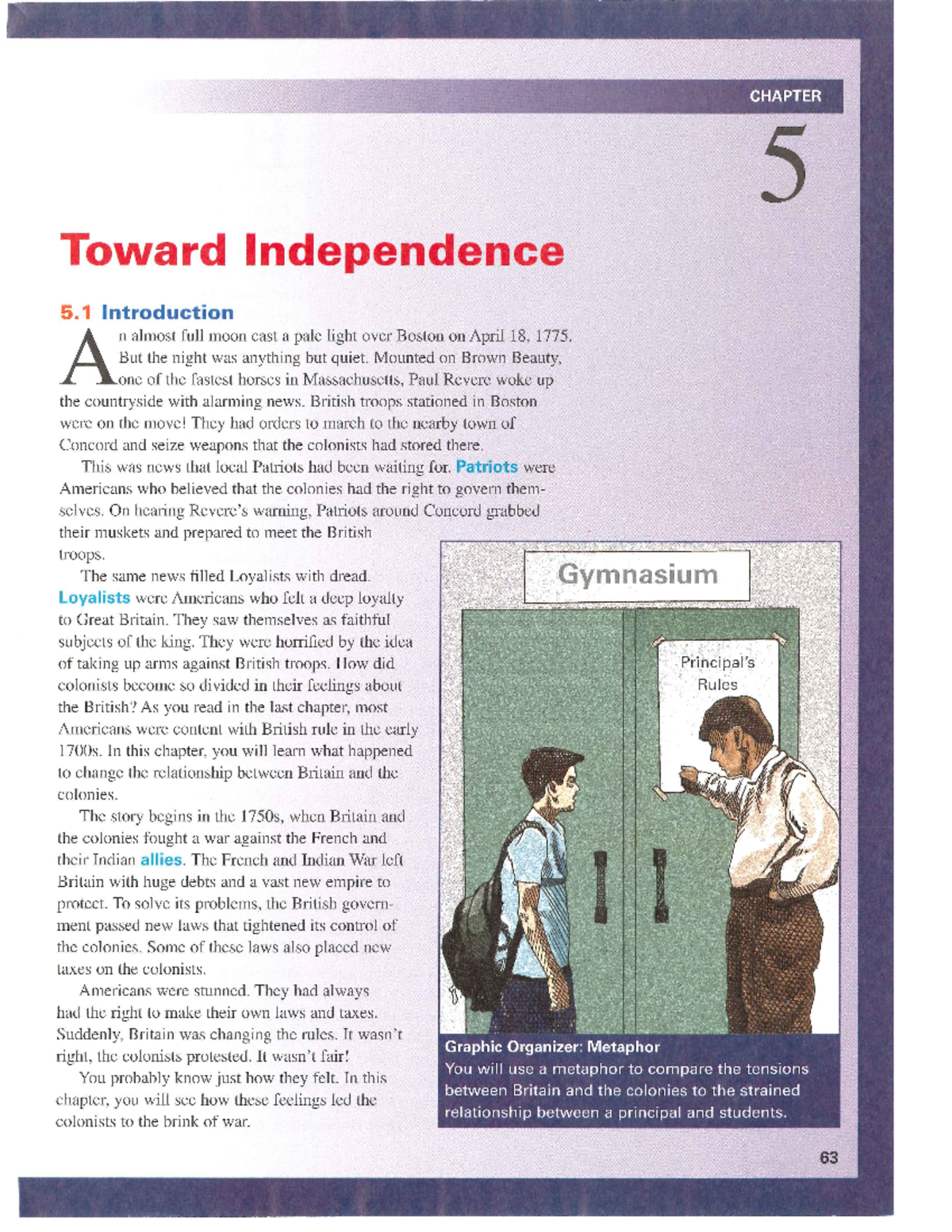 Chapter 5 Text - here - CHAPTER 5 Toward Independence 5 Introduction A ...