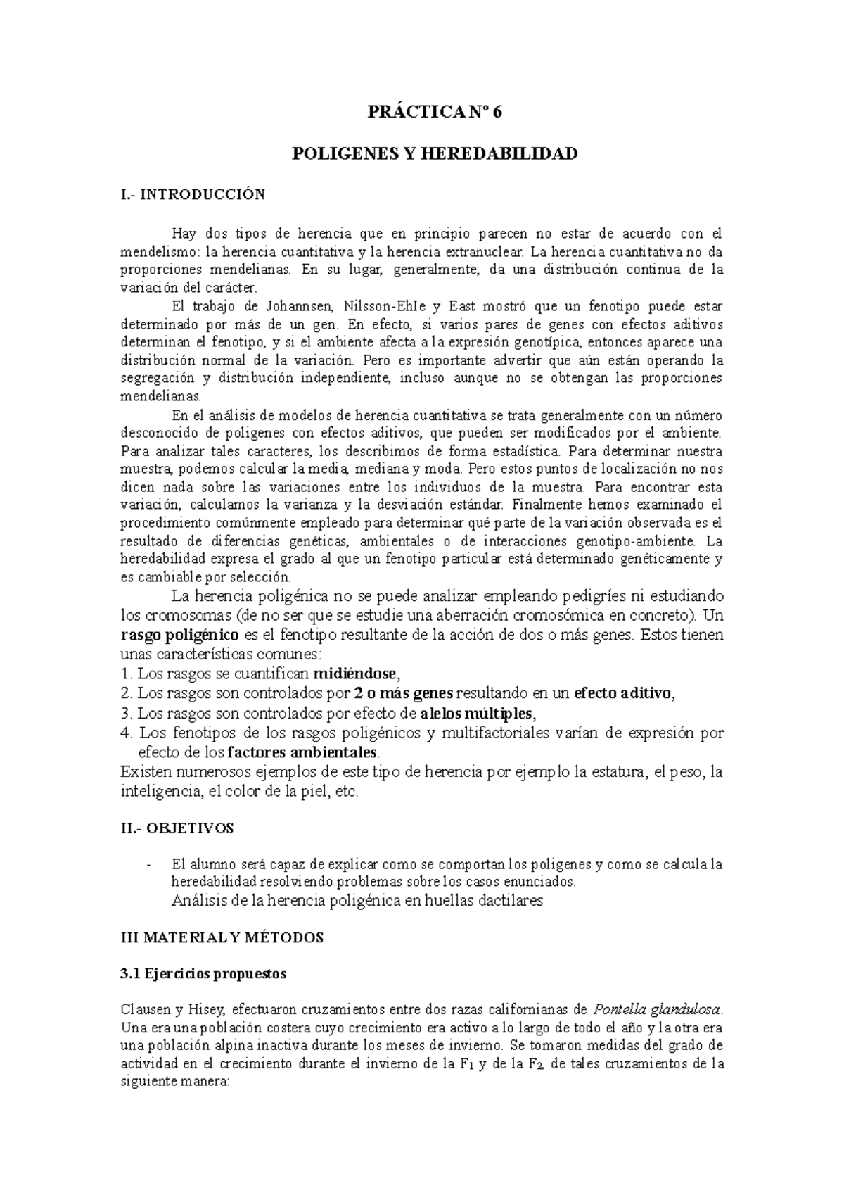 Ejemplos De Rasgos Poligénicos Estudio De La Herencia Poligénica.