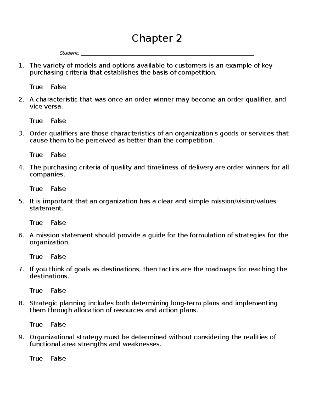 Exam 1 January 2019, questions and answers - Chapter 2 Student: - Studocu