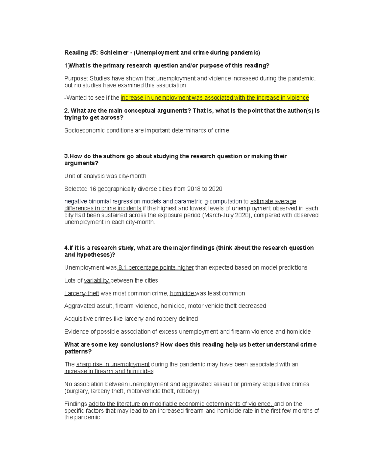 Identity Changes and Social Influences on Desistance: SOC 201 Exam 2 ...