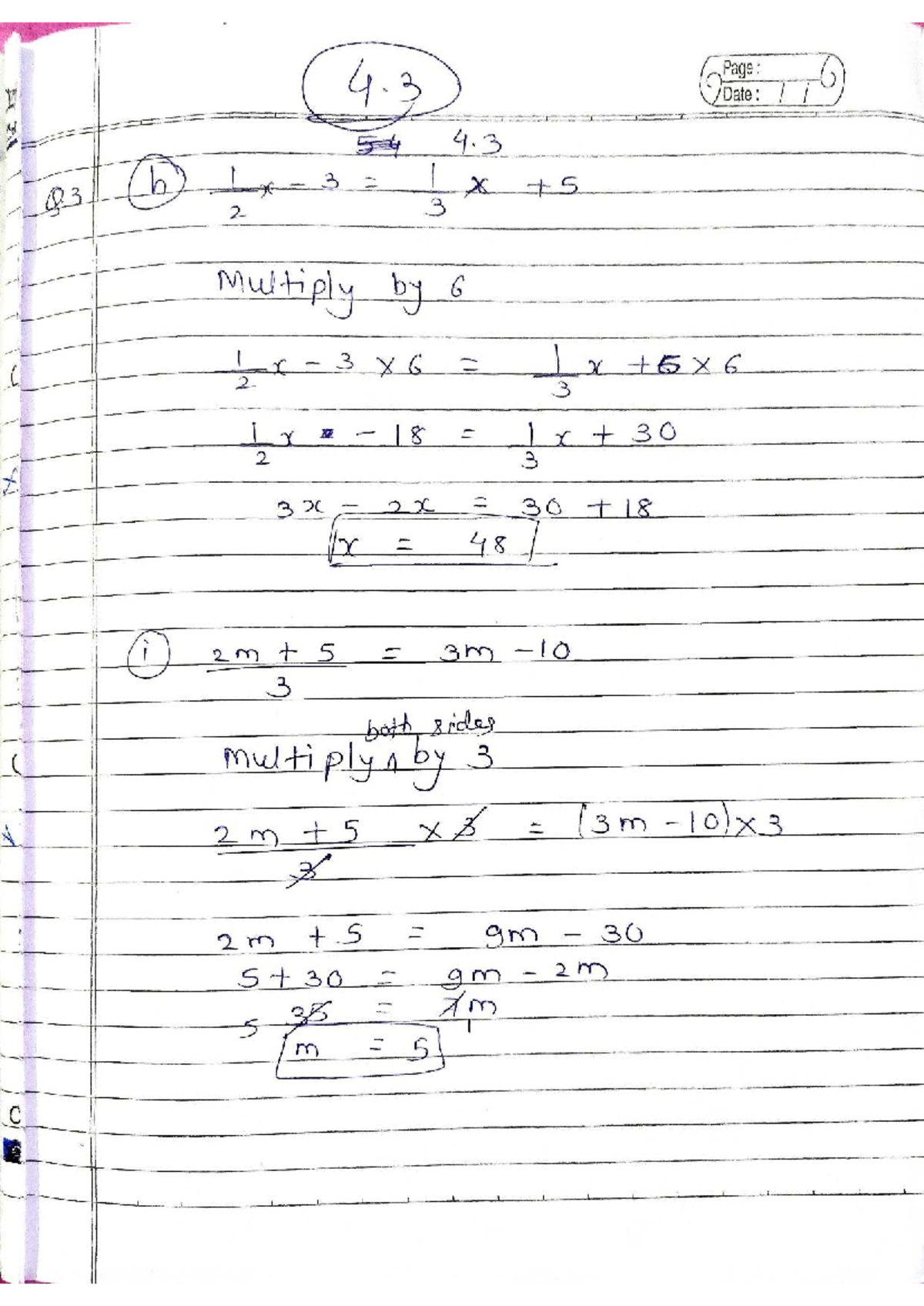 Math 7th - Multiplication and Angle Problems Solutions - Studocu