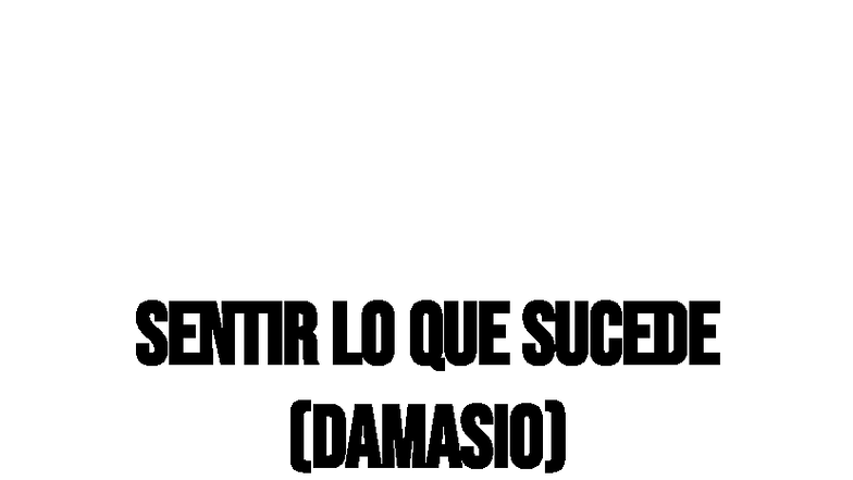 Sentir lo que sucede: Análisis de los Capítulos I, II y III (Damasio