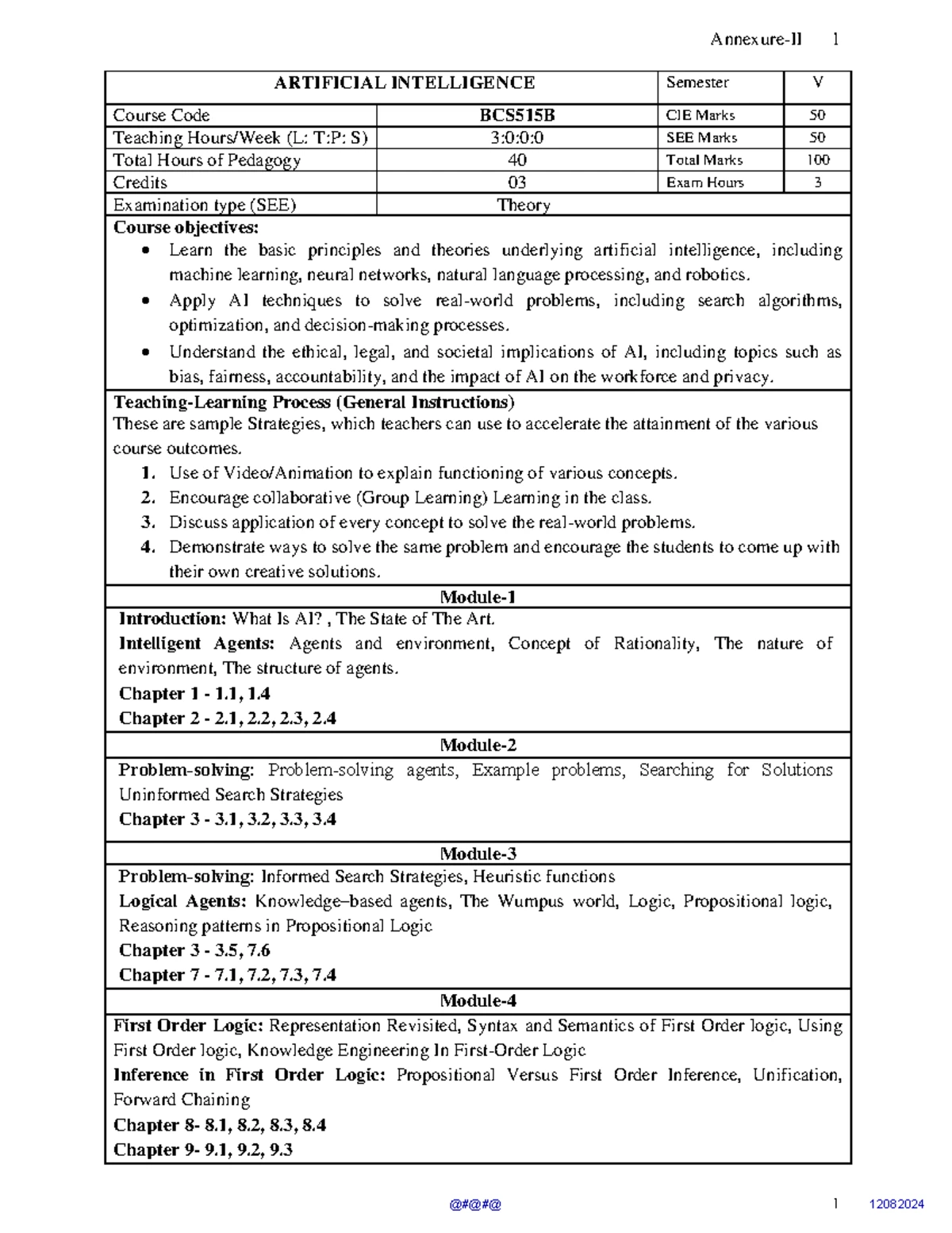 Informed Search Strategies: Module 3 Notes & Question Bank - Studocu