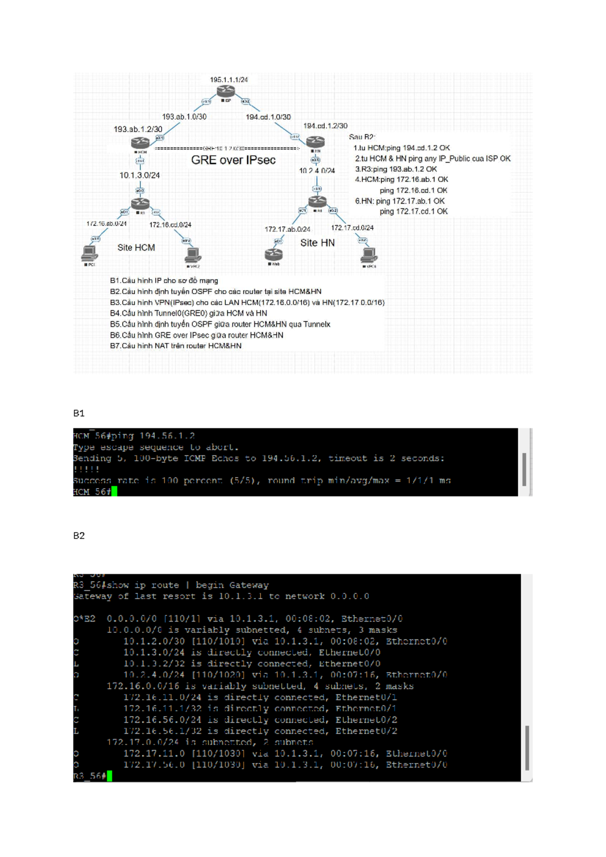 B2: HCM Networking Configuration and Testing Guide - Studocu