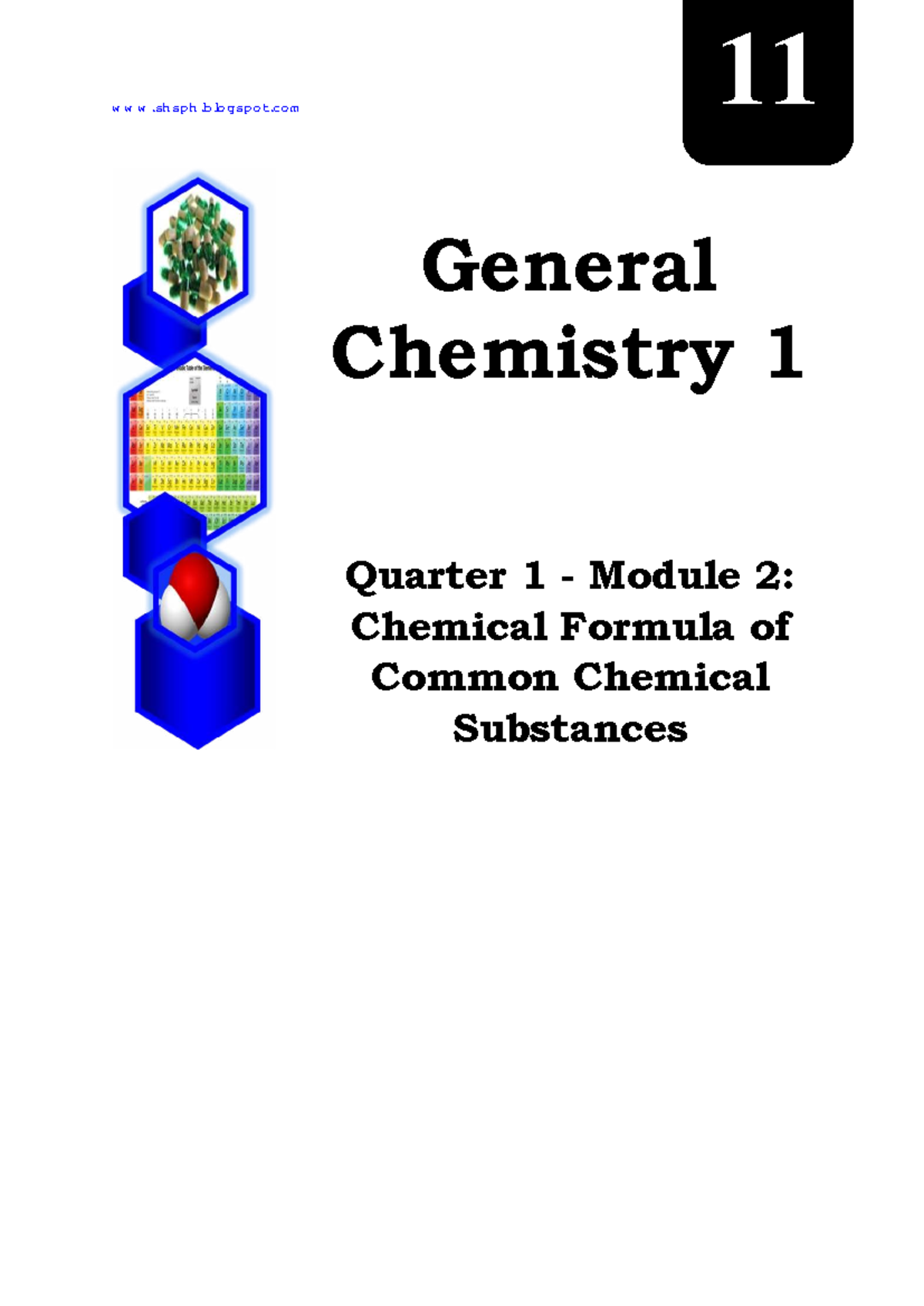 General Chemistry 1 Q1 Mod2: Understanding Chemical Formulas - Studocu