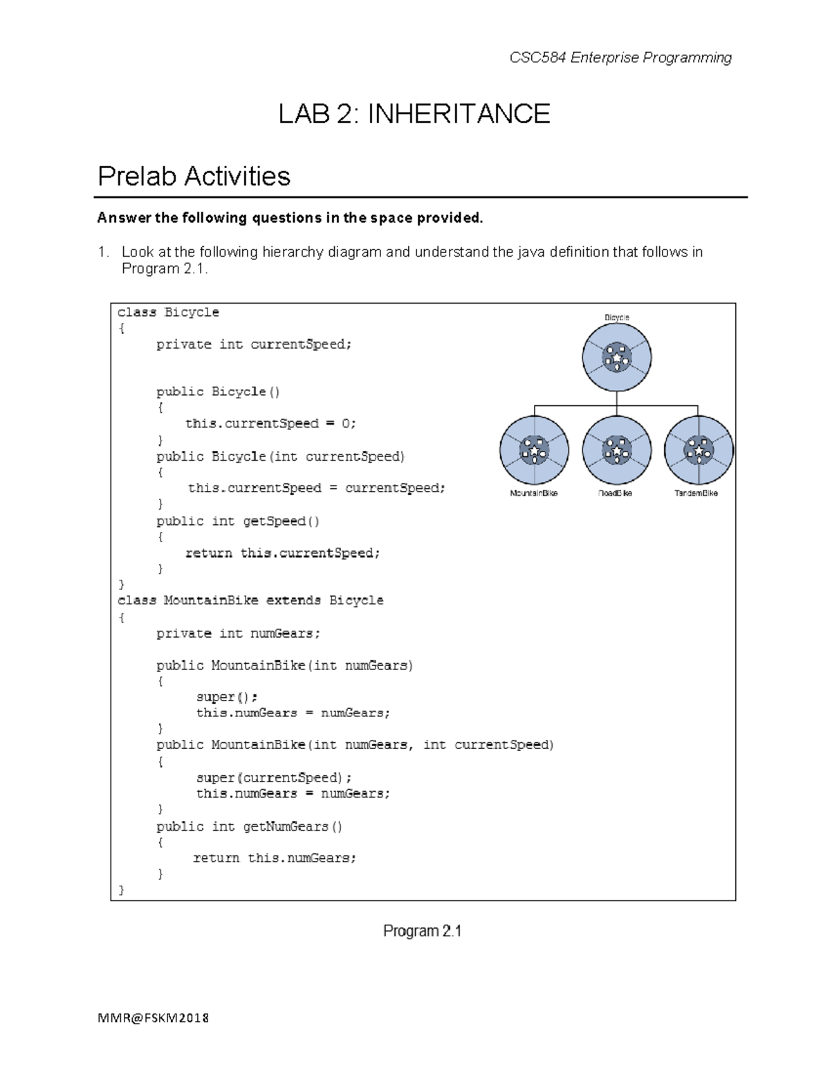 LAB 2 - Java Inheritance and Video Rental Application - Studocu