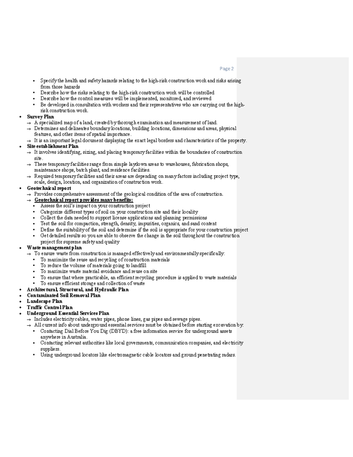 CVEN2101 - Lecture Notes on Construction Health & Safety Hazards - Studocu