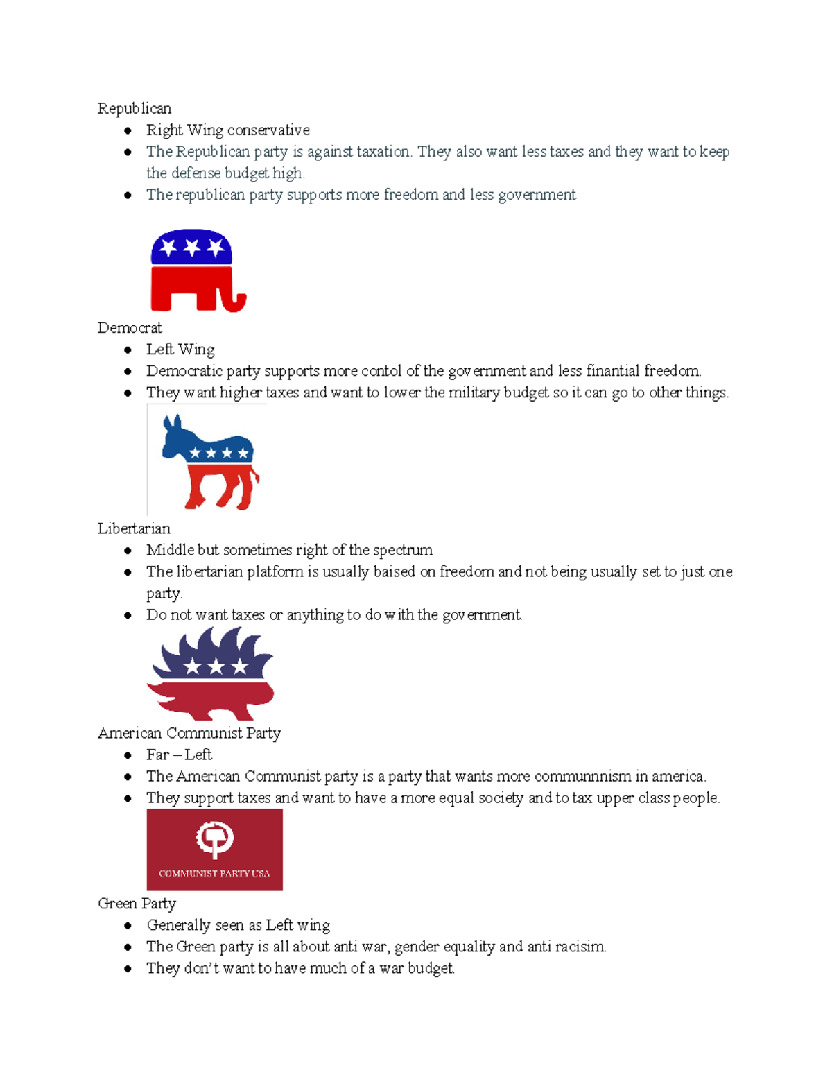 US Gov Project-2: Overview of US Political Parties and Voting Trends ...