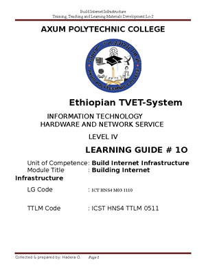 Create Technical documentation - MODULE TITLE: Creating Technical ...