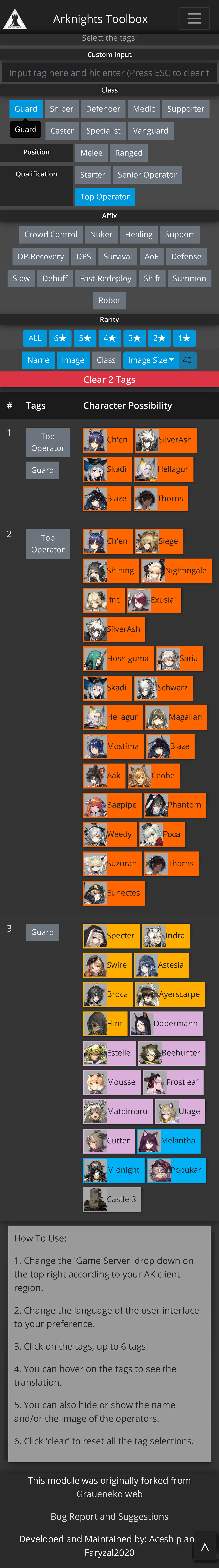 Arknights Recruitment Calculator: Tag Selection Guide - Studocu
