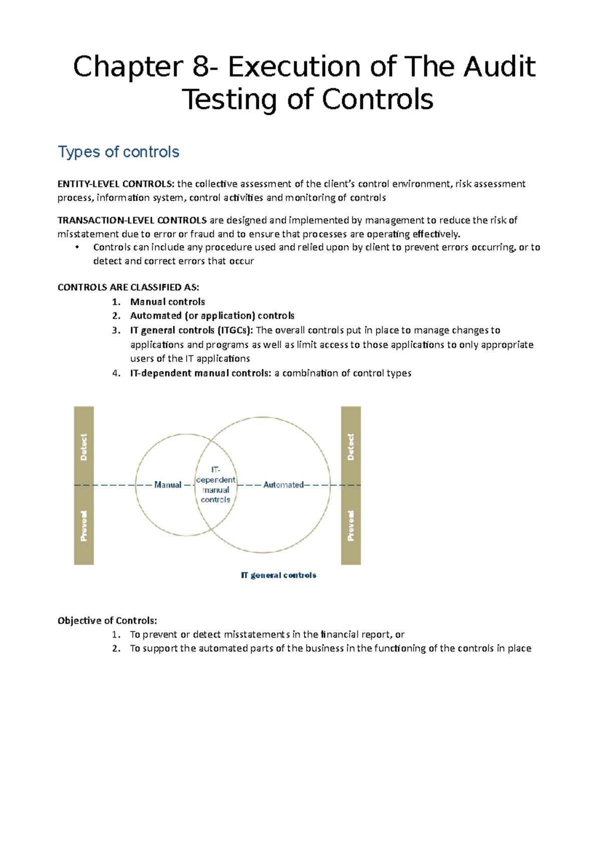 Chapter 8 - Audit Execution: Control Testing Strategies and Techniques ...