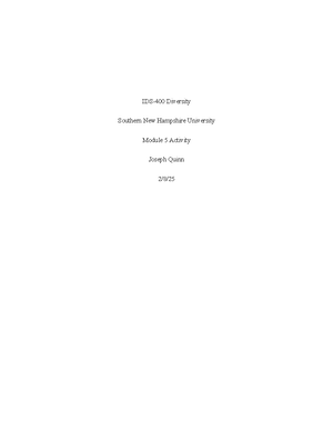 CYB 400 Module 3 Journal Entry: Security Assessment Insights - Studocu