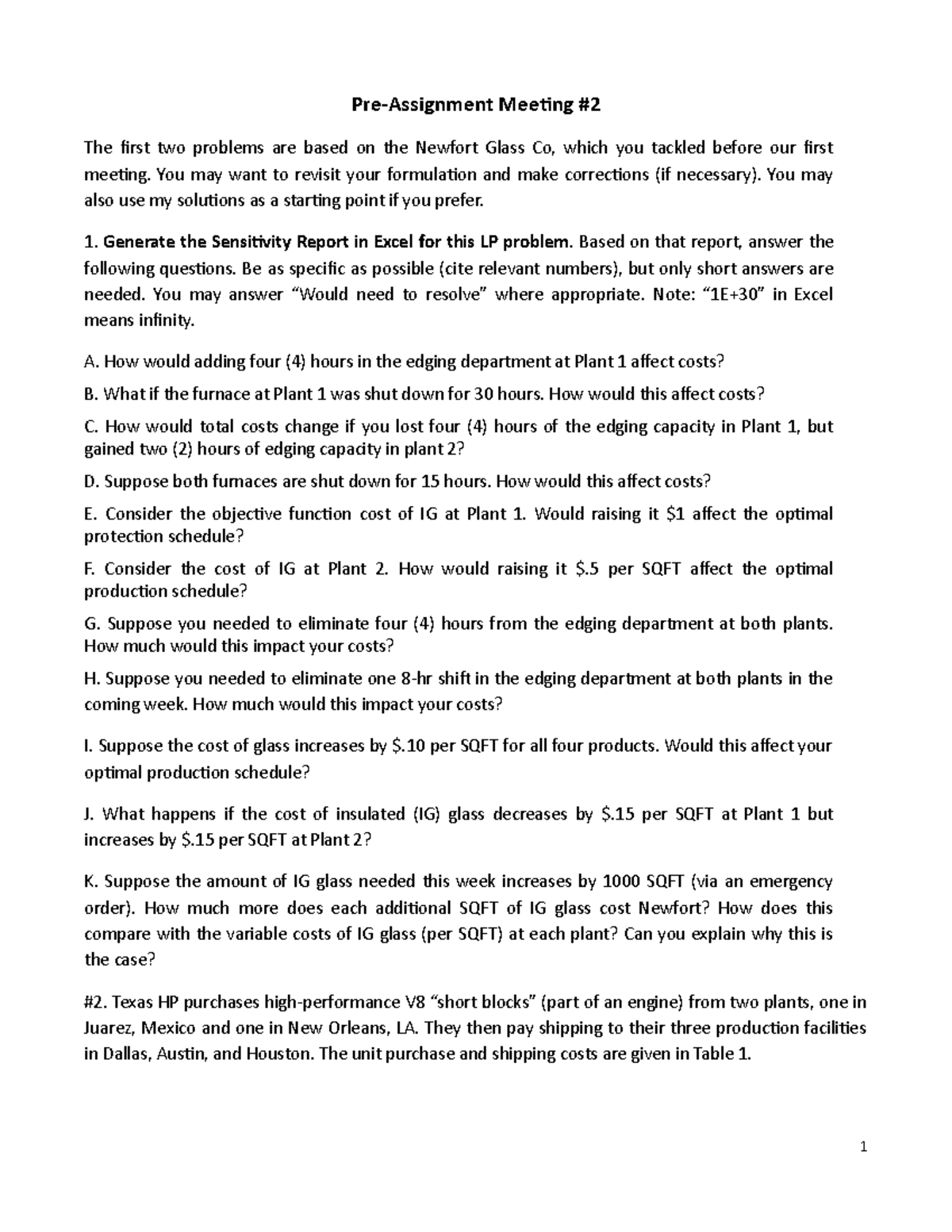 File 123464 - sample study material - Pre-Assignment Meeting The first ...