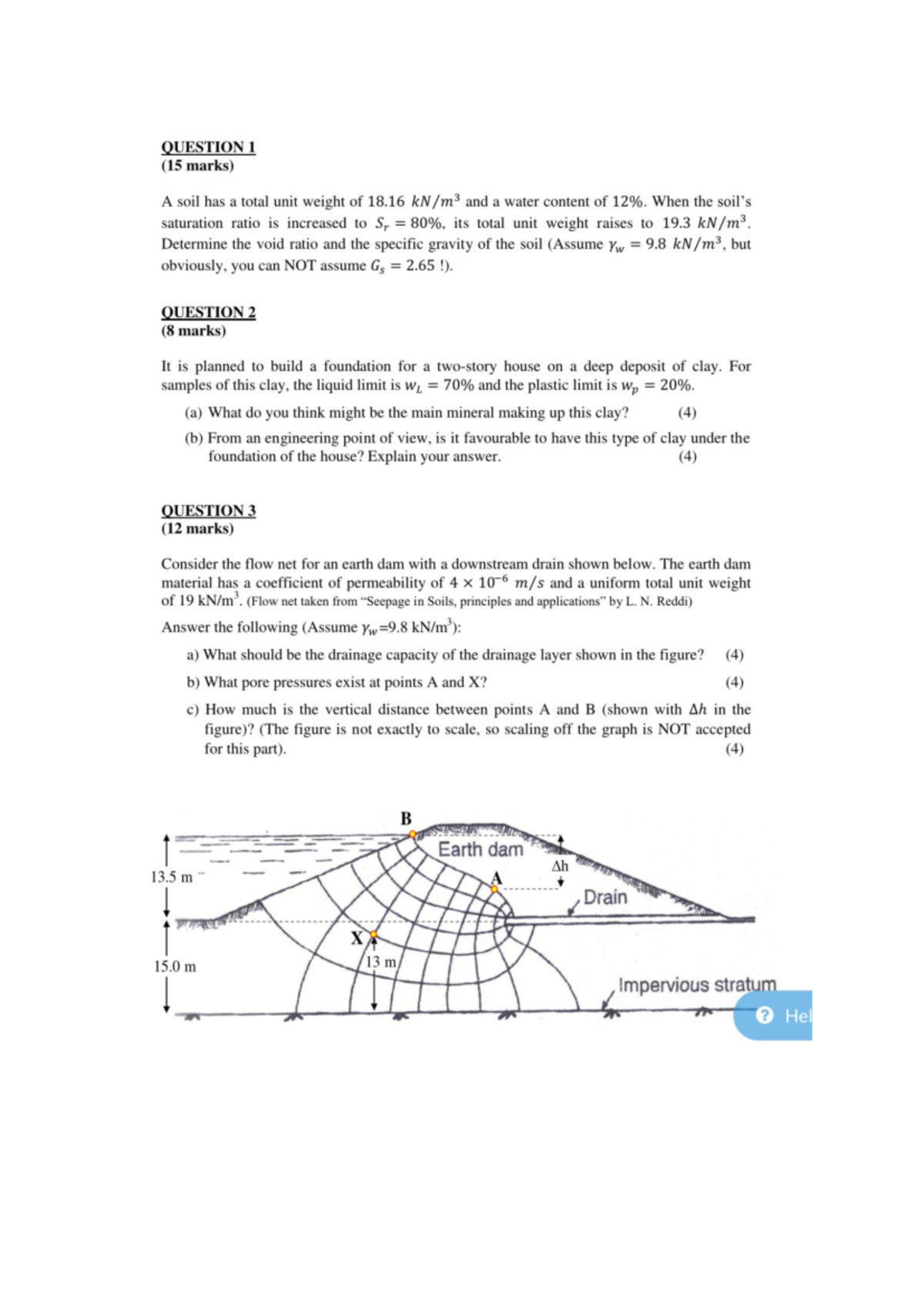 Exam 2013: Questions with Undefined Function Errors - Studocu