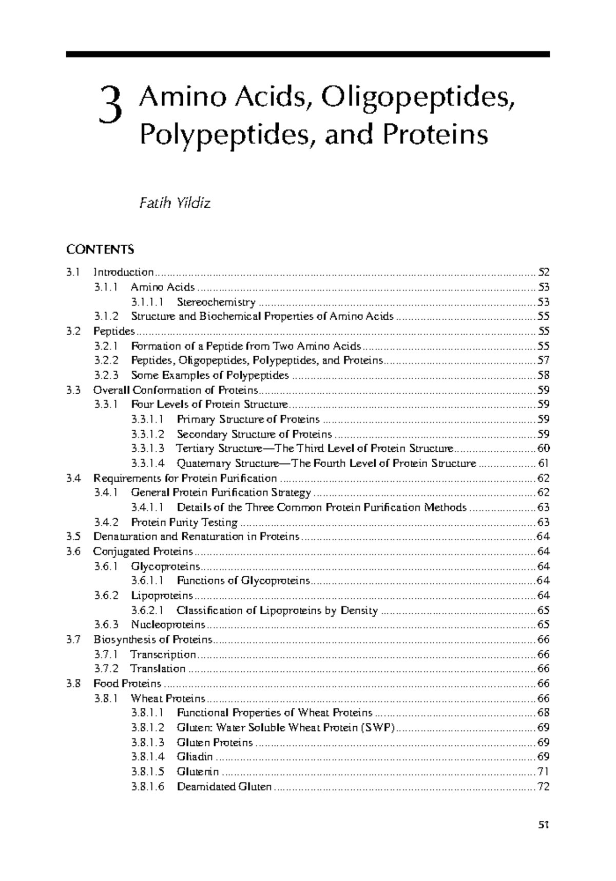 Advances in Food Biochemistry: Chapter 3 - Amino Acids and Proteins ...