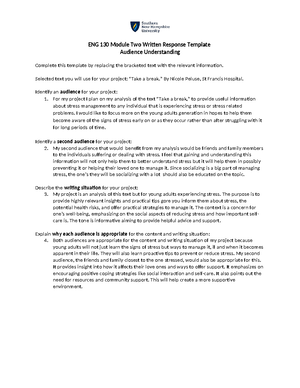 IDS 150 Module 1 Short Paper: Understanding Sustainability - Studocu