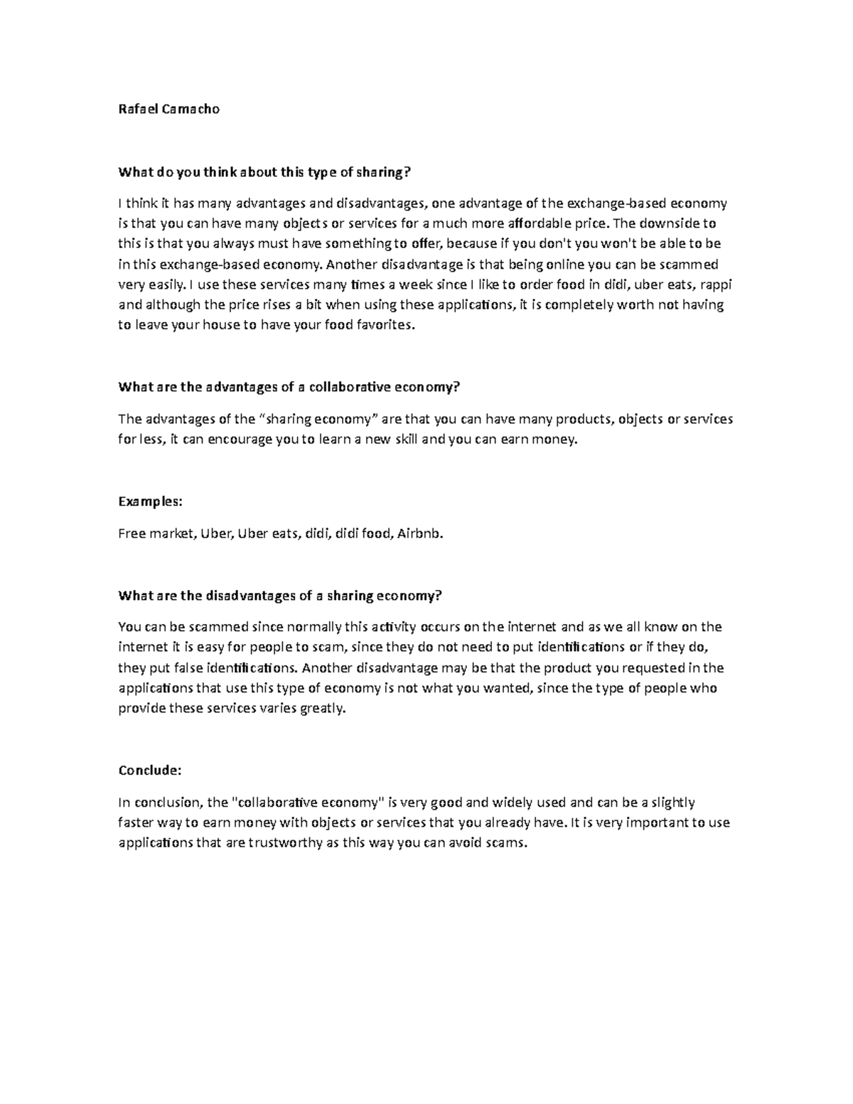 Act ingles 1 - - Studocu