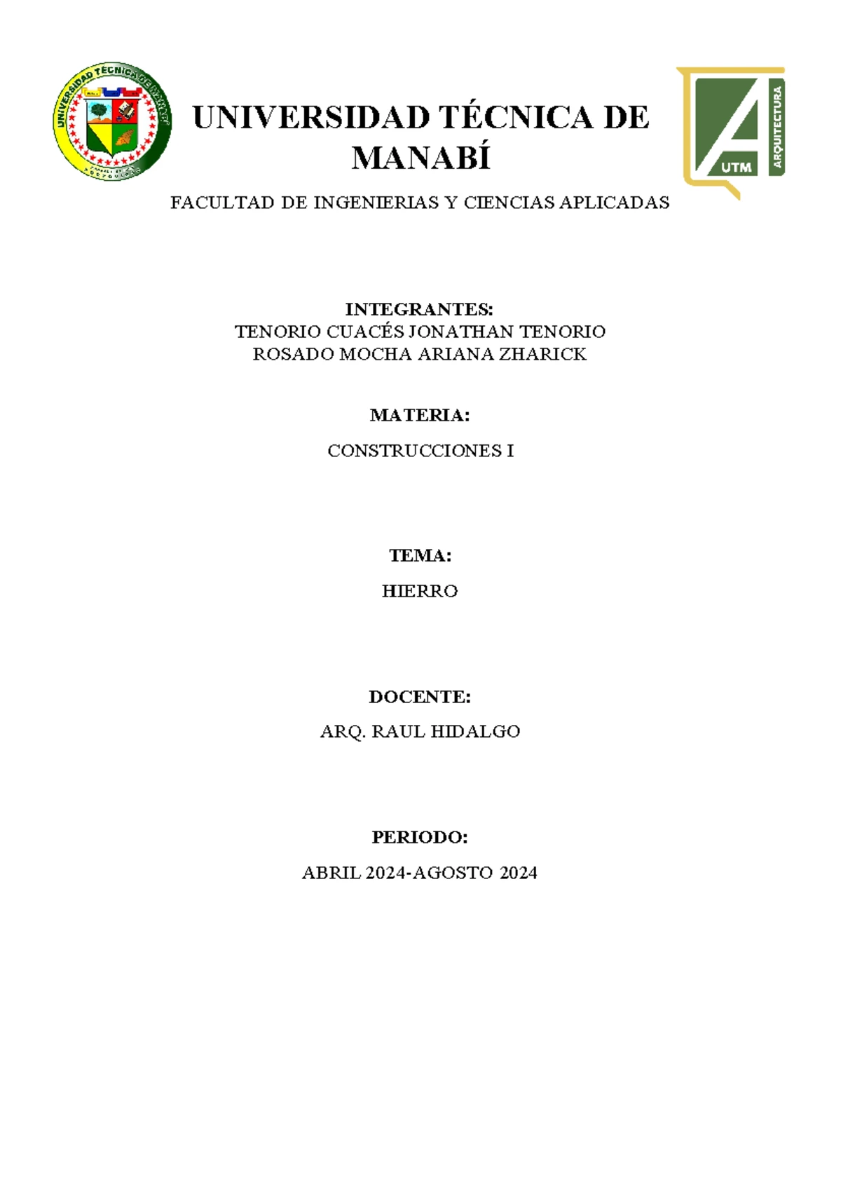 Construccion que es un escslimetro - UNIVERSIDAD TECNICA DE MANABI ...