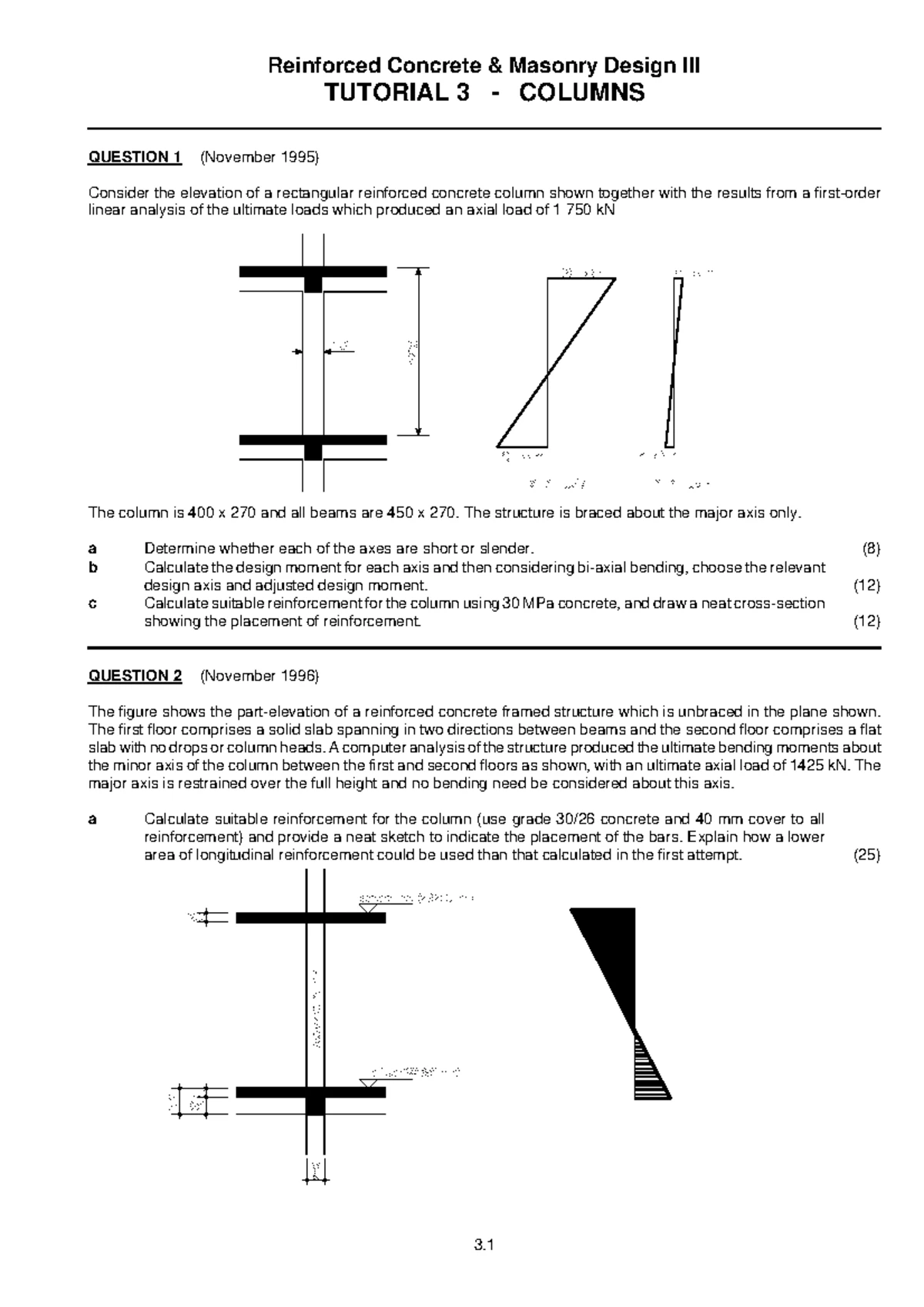 Reinforced Concrete Masonry Design: Tutorial 4 - Retaining Walls ...