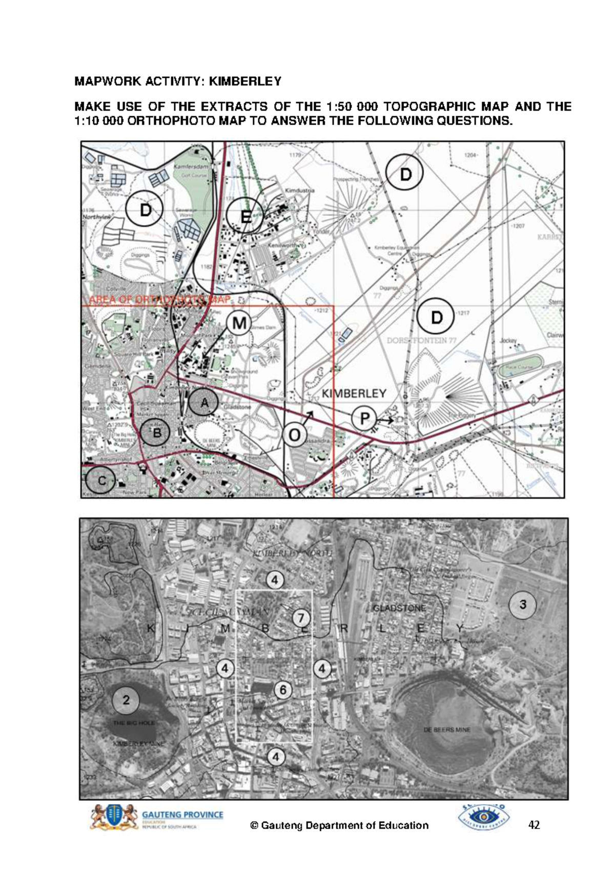Grade 11 Mapwork Activity: Climate, Geomorphology & GIS Analysis - Studocu