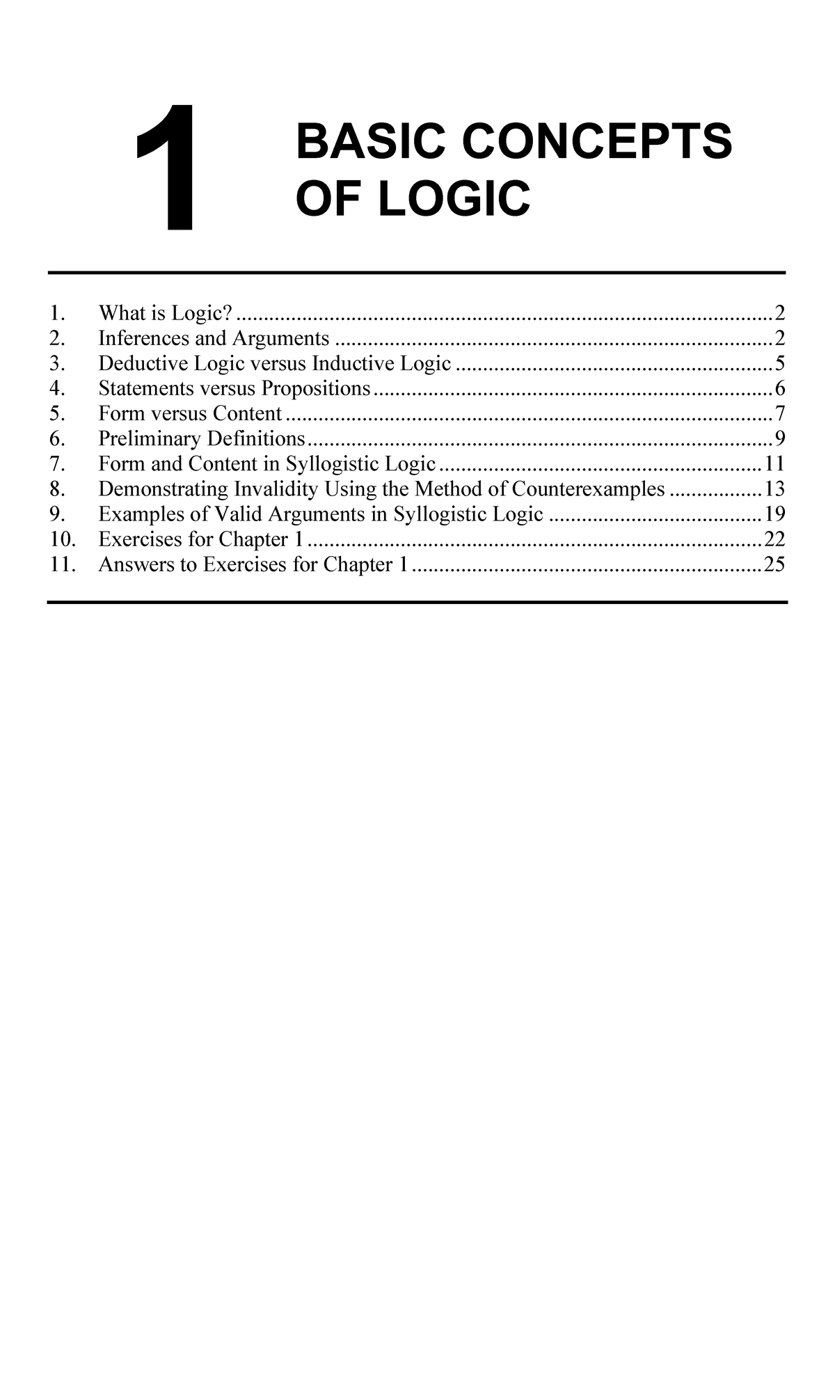 C01 - Logic Basics: Concepts, Inferences, and Arguments Notes - Studocu