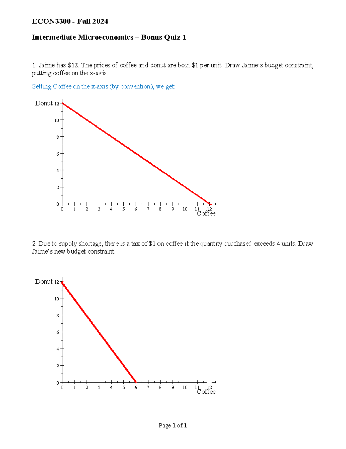 ECON3300 F24 Intermediate Microeconomics Bonus Quiz 1 Answers - Studocu